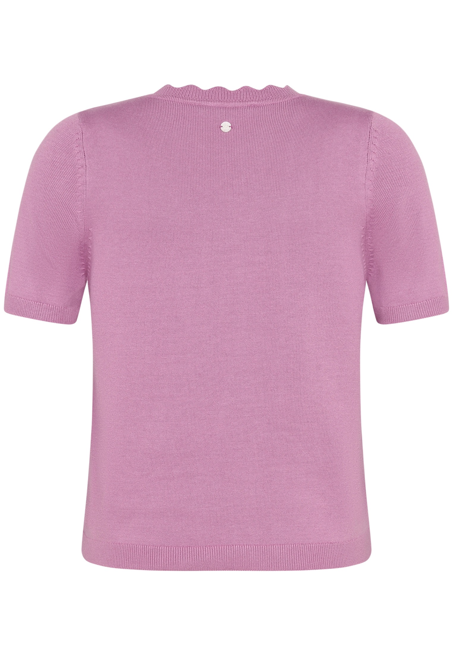 Thumbnail - Zero Kurzarmshirt "Damen mit Wellensaum" 1 Material