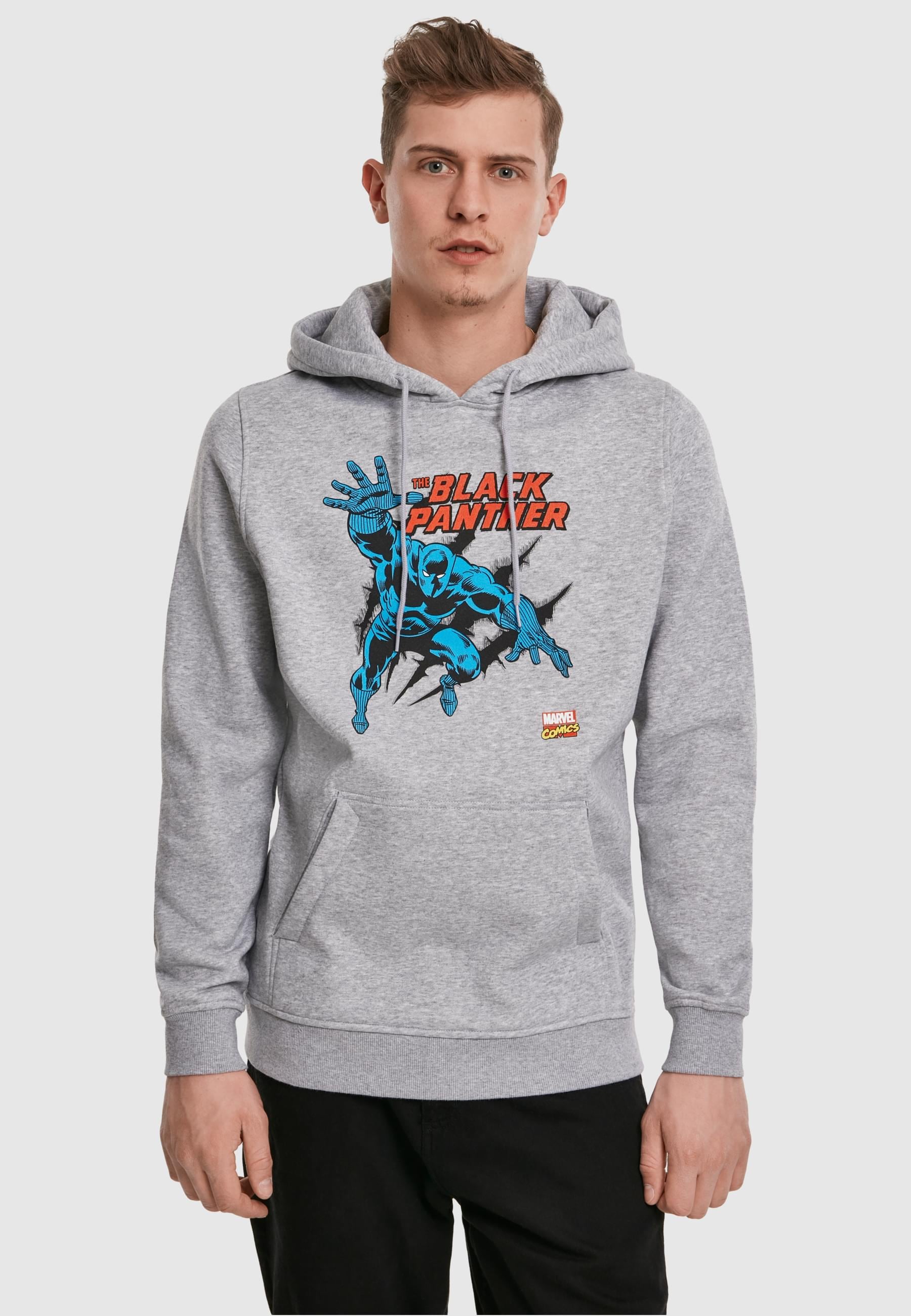 Merchcode Kapuzensweatshirt »Merchcode Herren Black Panther Hoody«, (1 tlg.)