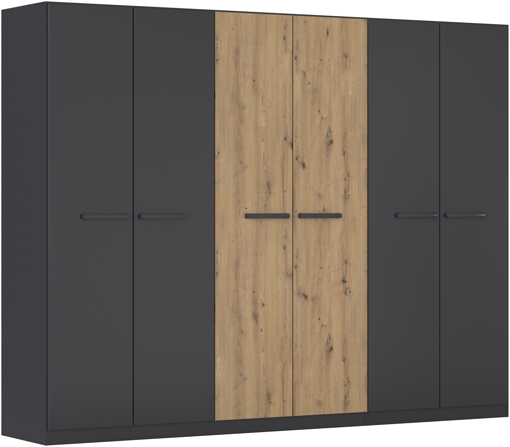 OTTO home Kleiderschrank "Mehrzweckschrank Aktenschrank Möbel Mietswohnung Schlafzimmer MODI" erhältlich in Breiten 91/136/181/226/271 cm, Höhe 210 cm, in angesagten Farbkombinationen, optional mit Spiegel MADE IN GERMANY