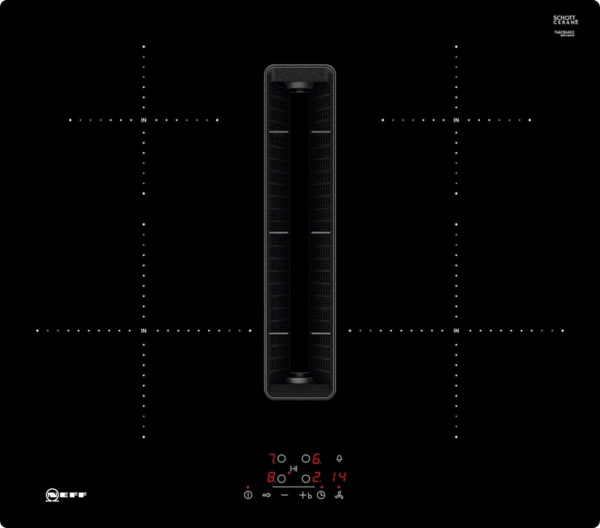 NEFF Kochfeld mit Dunstabzug »T46CB4AX2«, mit einfacher Touch Control Bedienung