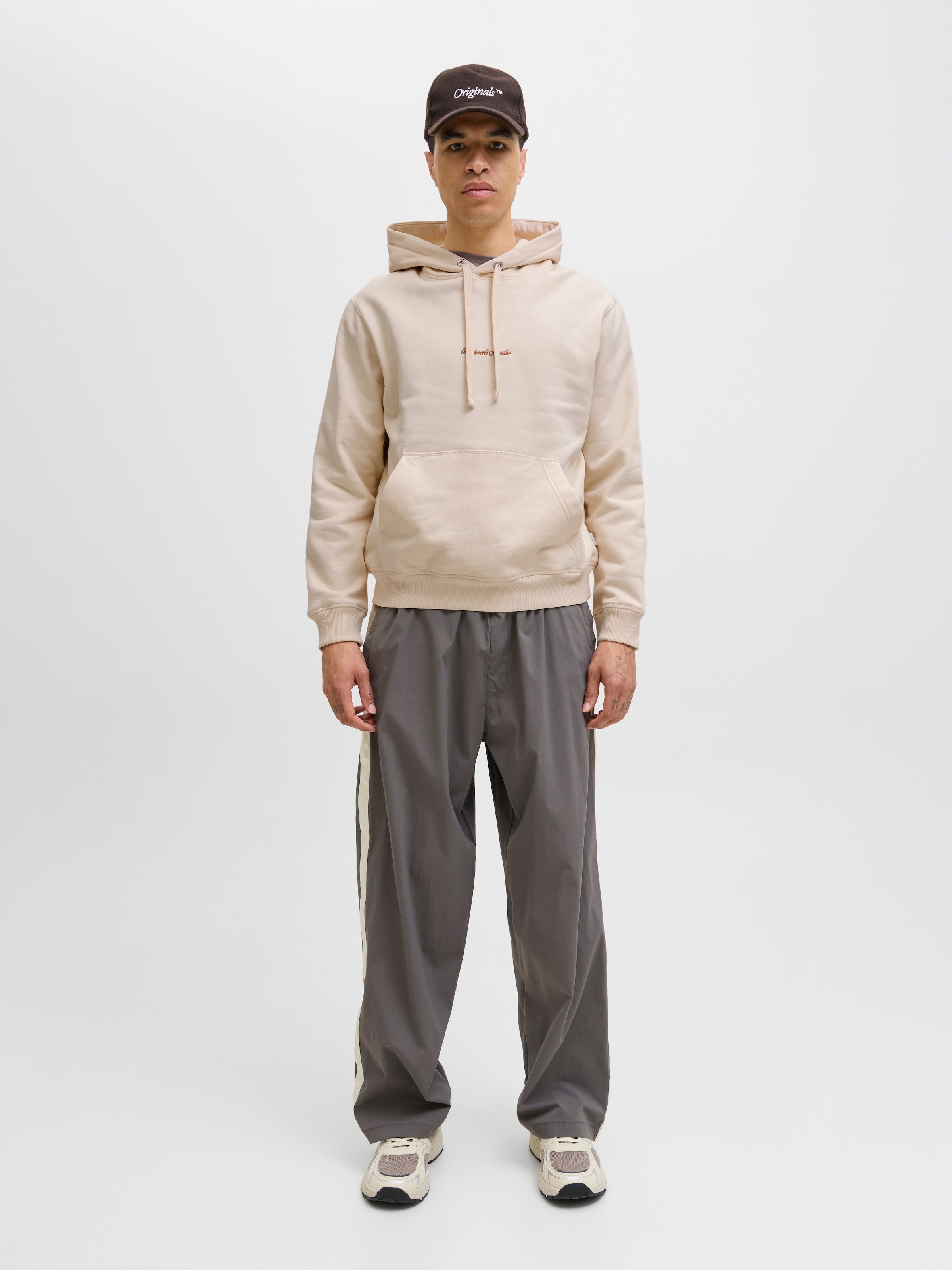 Jack & Jones Kapuzensweatshirt »JORNORREBRO EMB SWEAT HOOD NOOS«