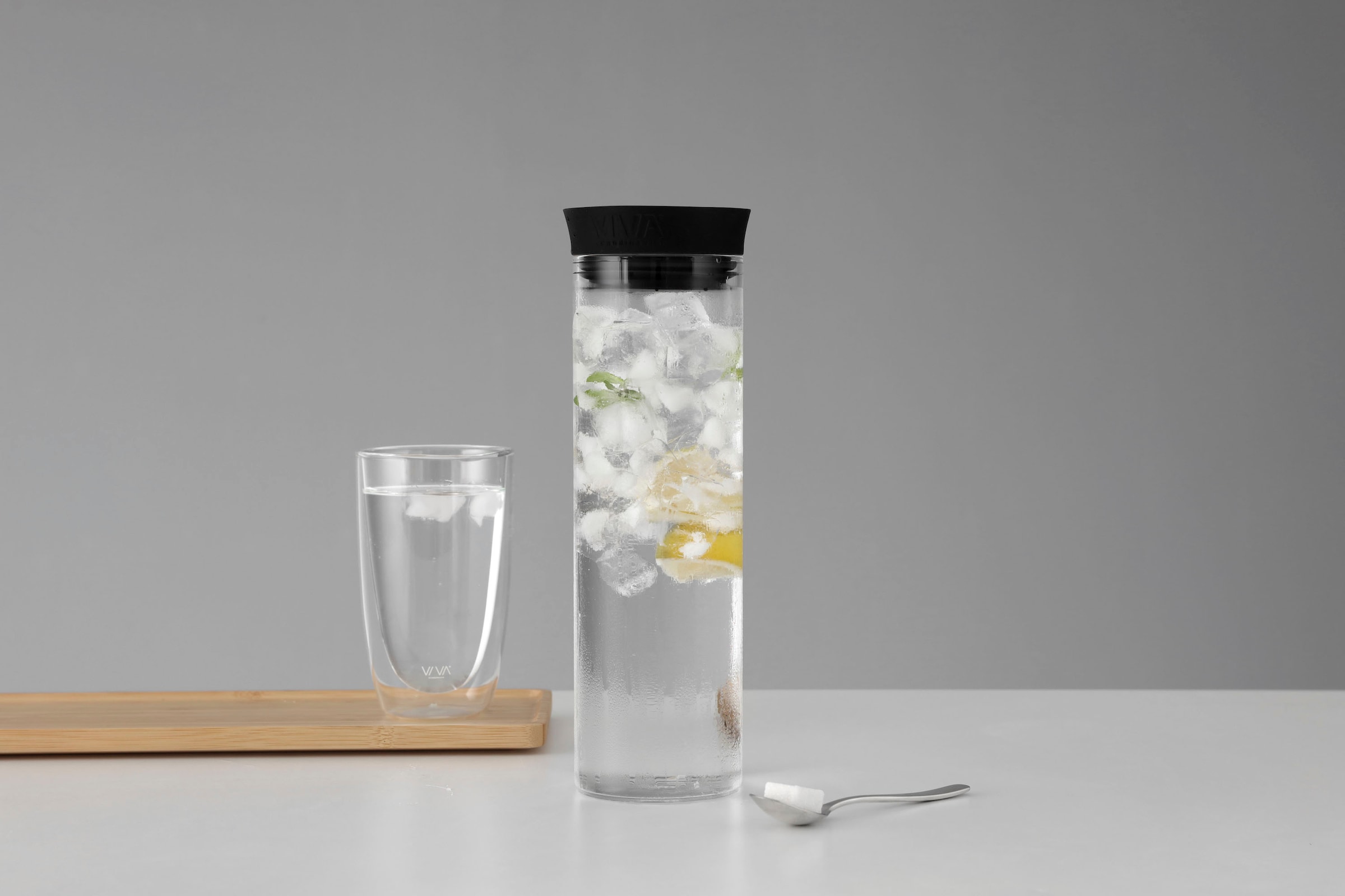 VIVA SCANDINAVIA Karaffe »Minima™«, Glas, tropffrei, 1000 ml