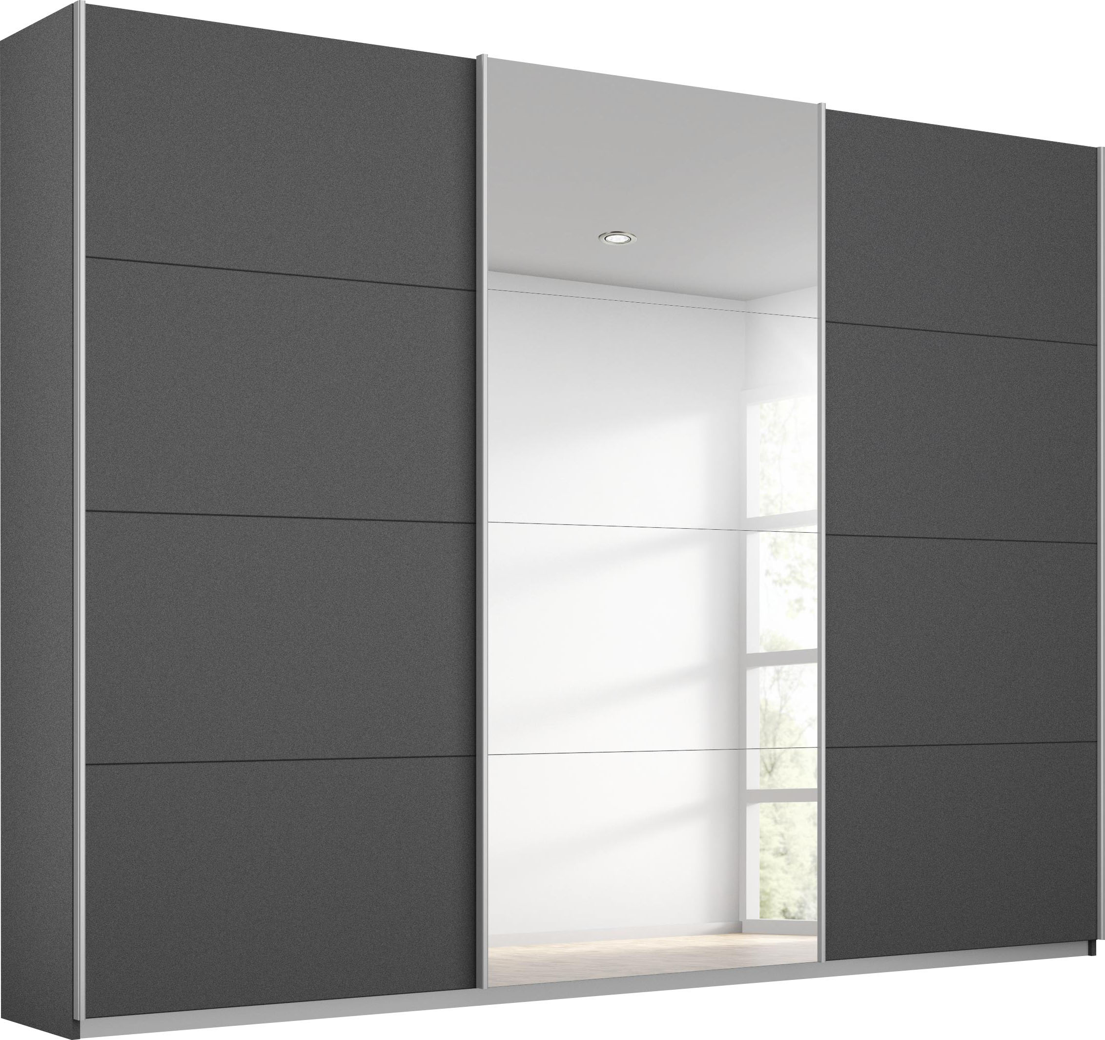 OTTO home 1100000002199 "Mehrzweckschrank Aktenschrank Möbel Mietswohnung Schlafzimmer TOMA" Breiten 203/271/315/360 cm, Höhen 210/229 cm, inkl. Regaleinsatz sowie zusätzlichen Einlegeböden MADE IN GERMANY