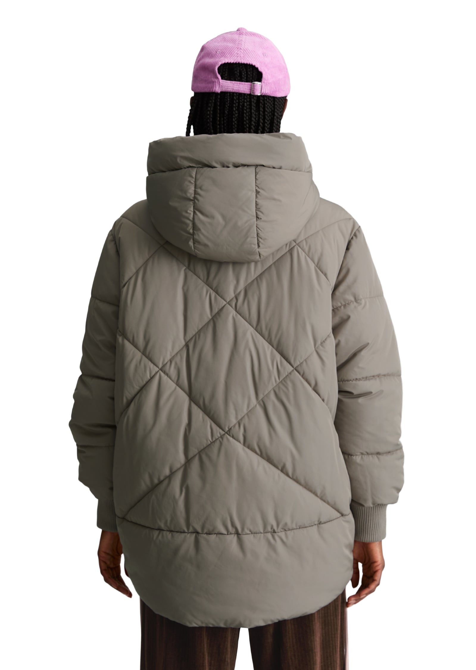 Marc O'Polo DENIM Steppmantel »aus recyceltem Polyester«
