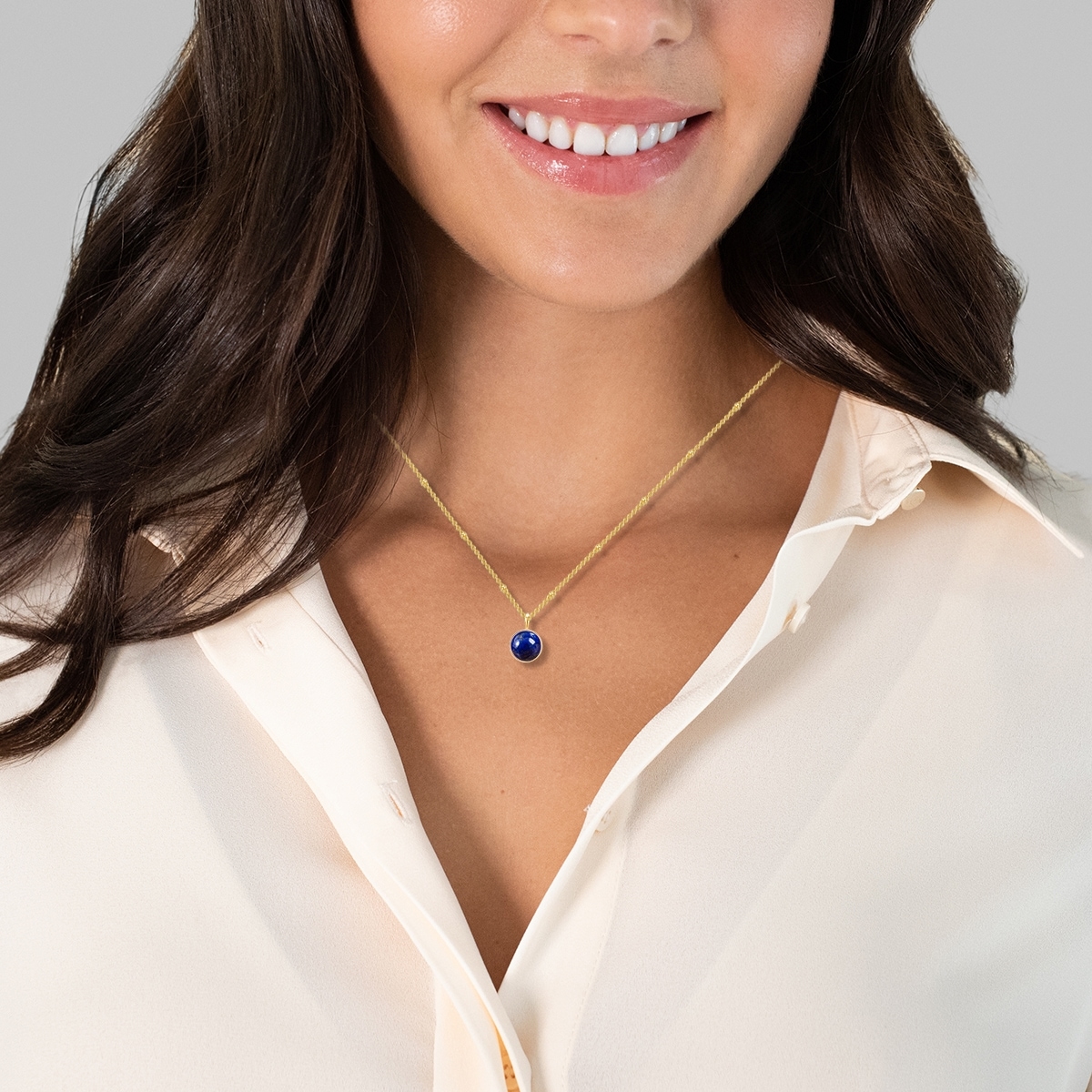 Glanzstücke München Kette mit Anhänger »G803« mit Lapislazuli