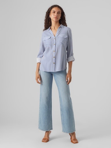 Thumbnail - Vero Moda Hemdbluse "VMBUMPY L/S SHIRT NEW WVN GA NOOS"