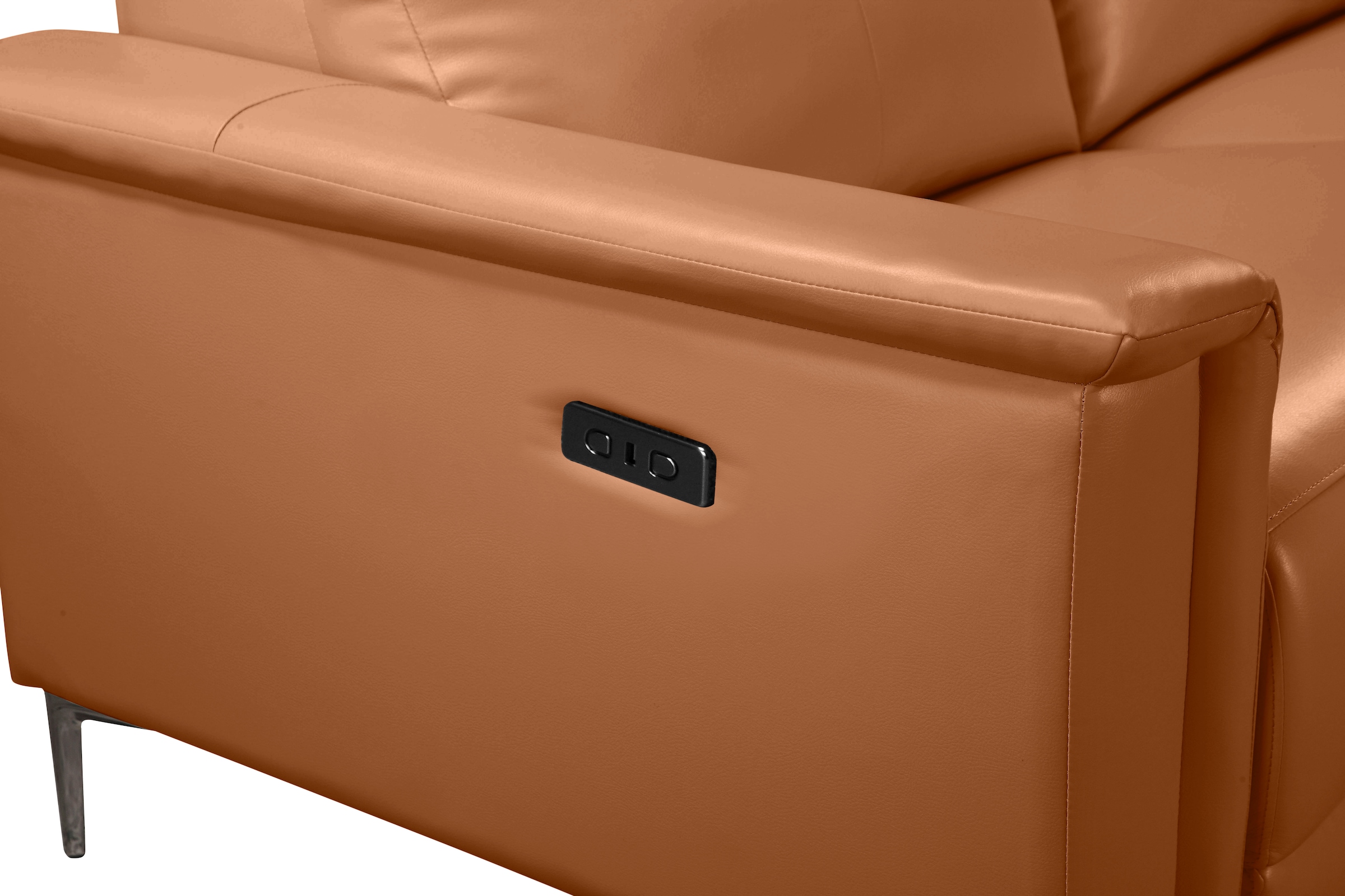Places of Style Ecksofa Lund, mit man. o. elektr. Relaxfunktion und USB/ Kopfteilverstellung