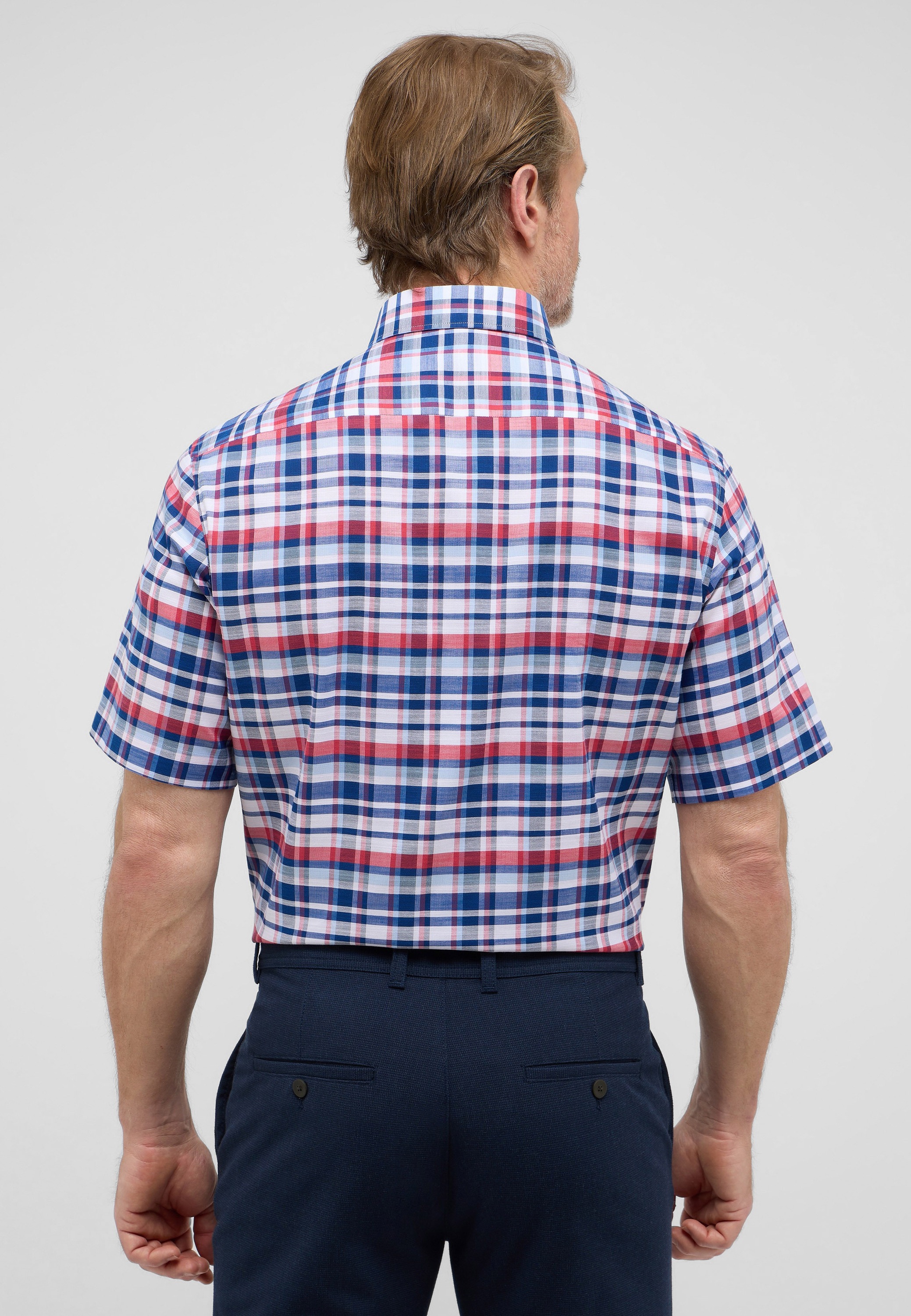 Eterna Kurzarmhemd "MODERN FIT", EASY IRON (bügelleicht) günstig online kaufen