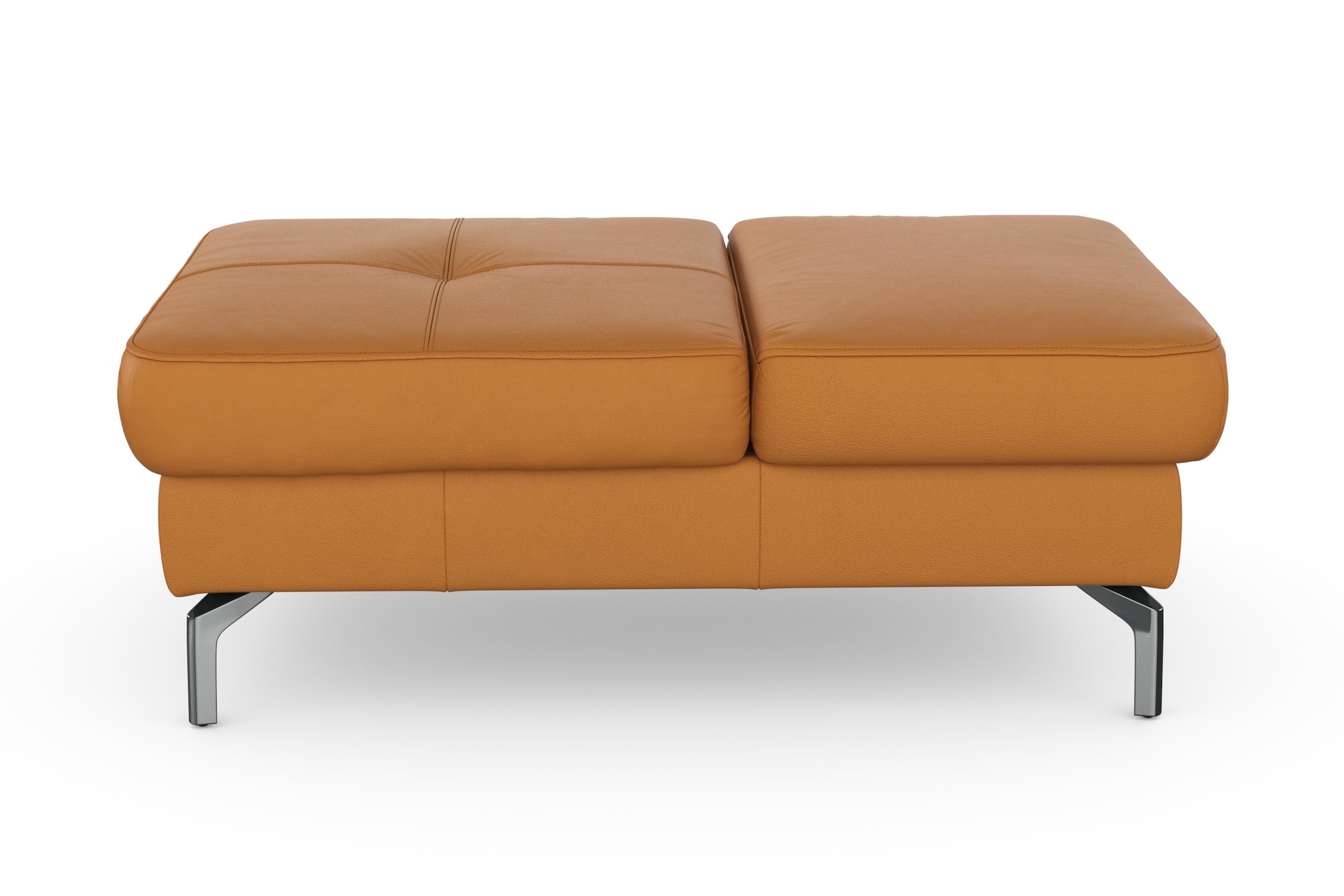sit&more Hocker »Bendigo«, mit Klappfunktion, Bodenfreiheit 15 cm, wahlweise in 2 Fußfarben