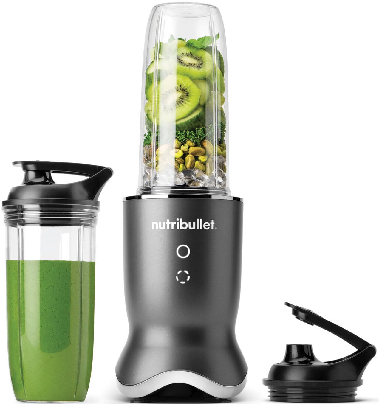 nutribullet Standmixer "Ultra NB1206DGCC", 1200 W, Smoothiemaker, dunkelgrau