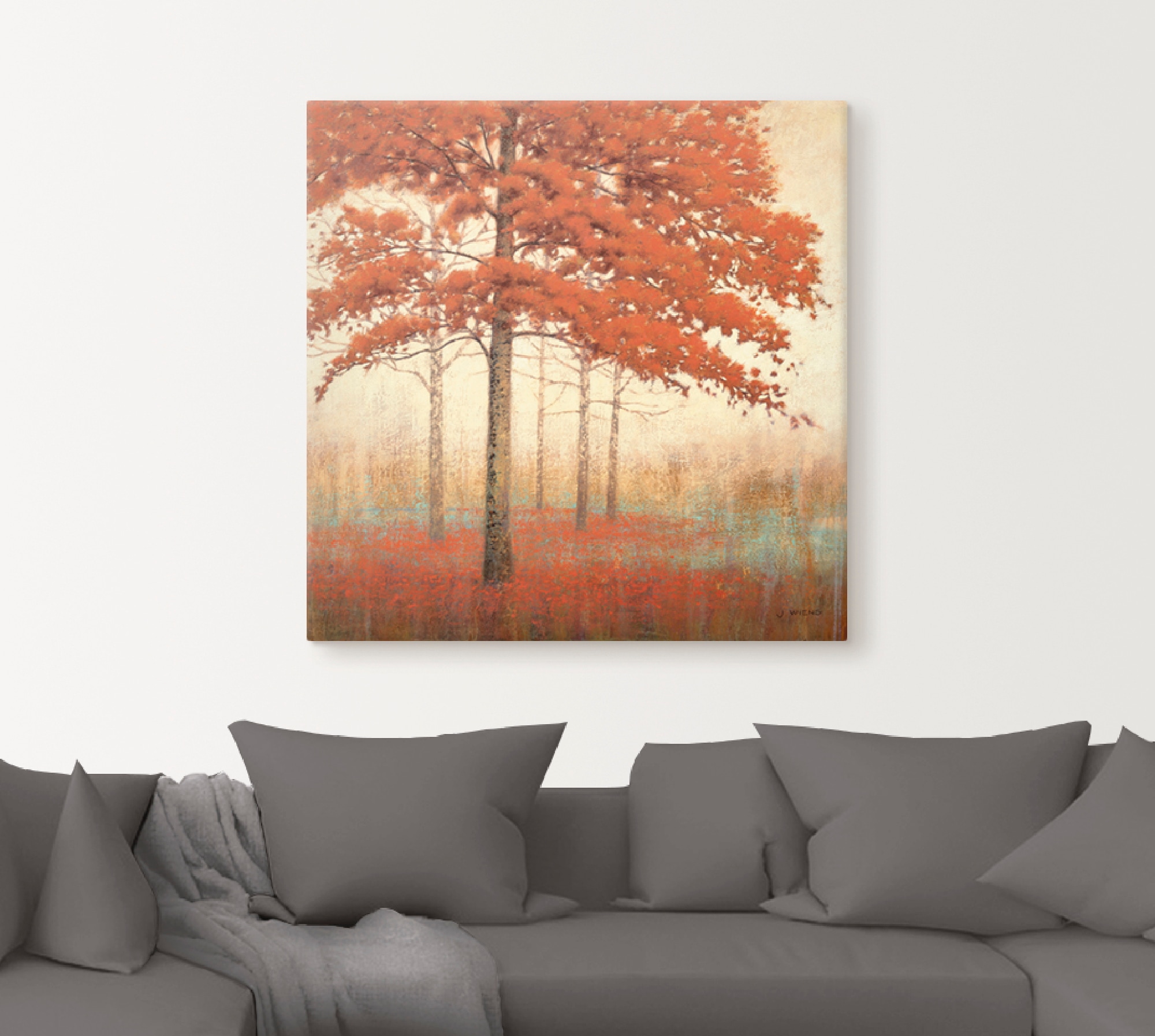 Artland Wandbild »Herbst Baum II«, Bäume, (1 St.), als Leinwandbild, Poster in verschied. Größen