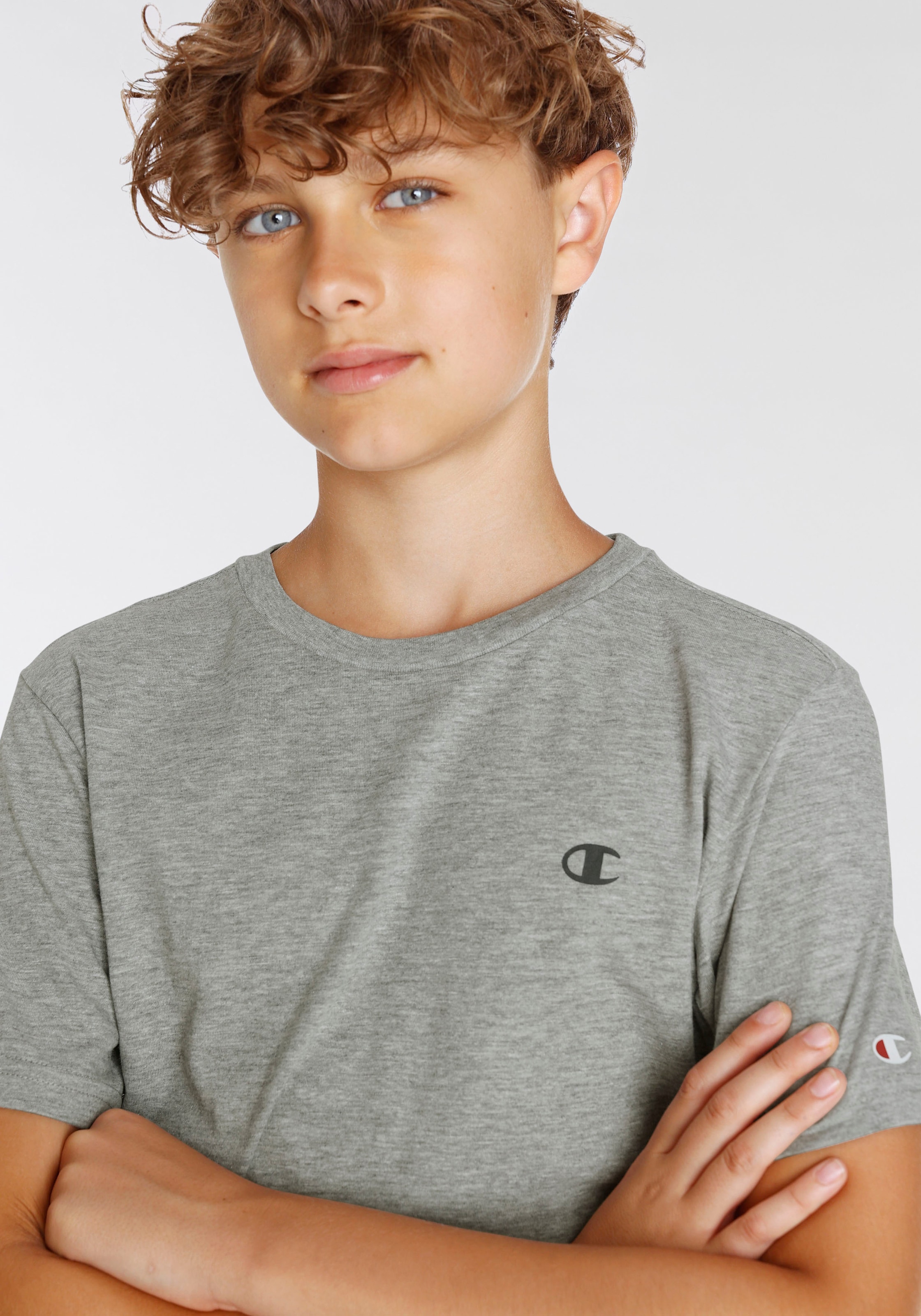 Champion T-Shirt »Basic 2pack BAUR tlg.) | online Crew-Neck Kinder«, - (Packung, für 2 kaufen
