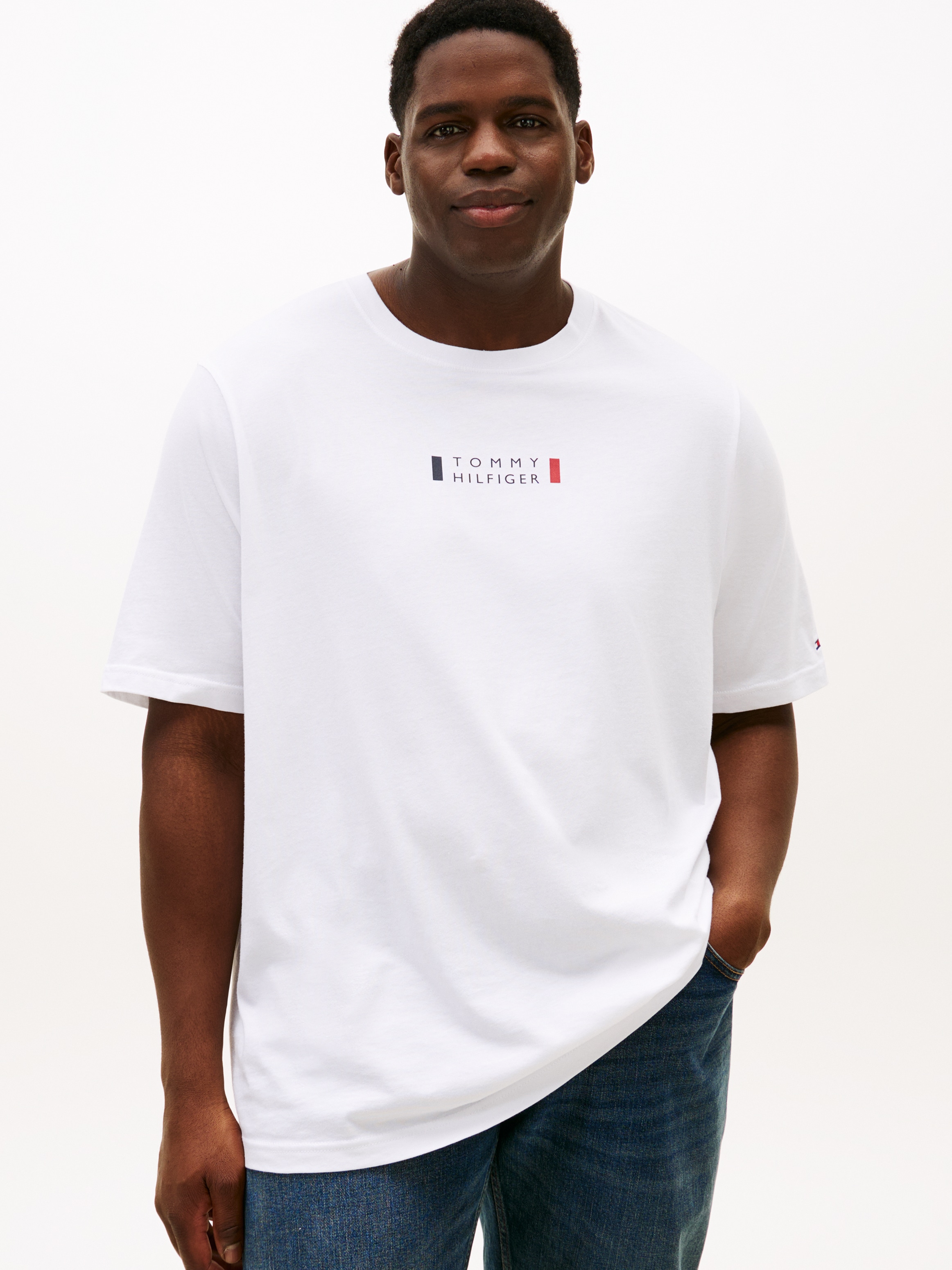 Tommy Hilfiger Big & Tall T-Shirt "BT-BRAND LOVE SMALL CENTER" günstig online kaufen