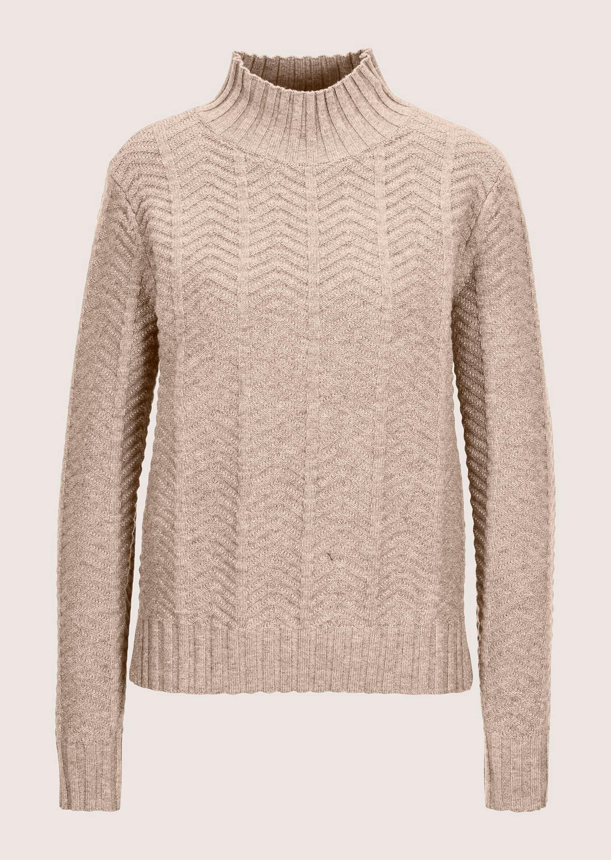 MADELEINE Longpullover "Pullover Pullover" vorne Allover-Jacquard