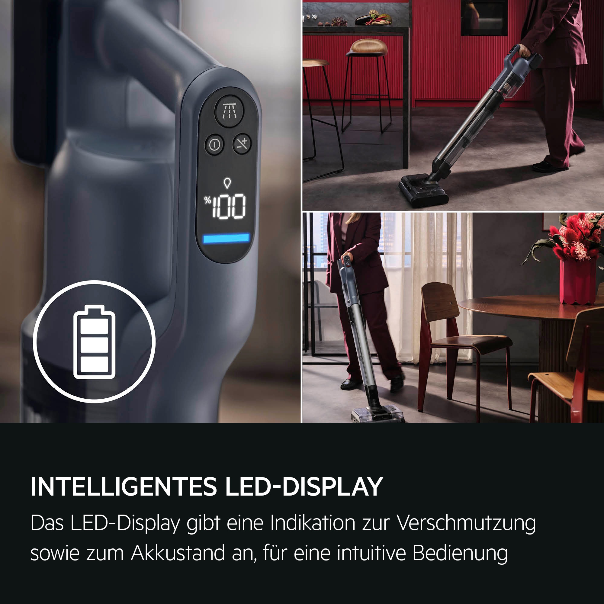 AEG Nass-Trocken-Sauger »ULTIMATE 8000 WET&DRY 2in1
(AW82U1DB)«, 2in1 Nass- Trockenreinigung & Handsauger, automatische Selbstreinigung
