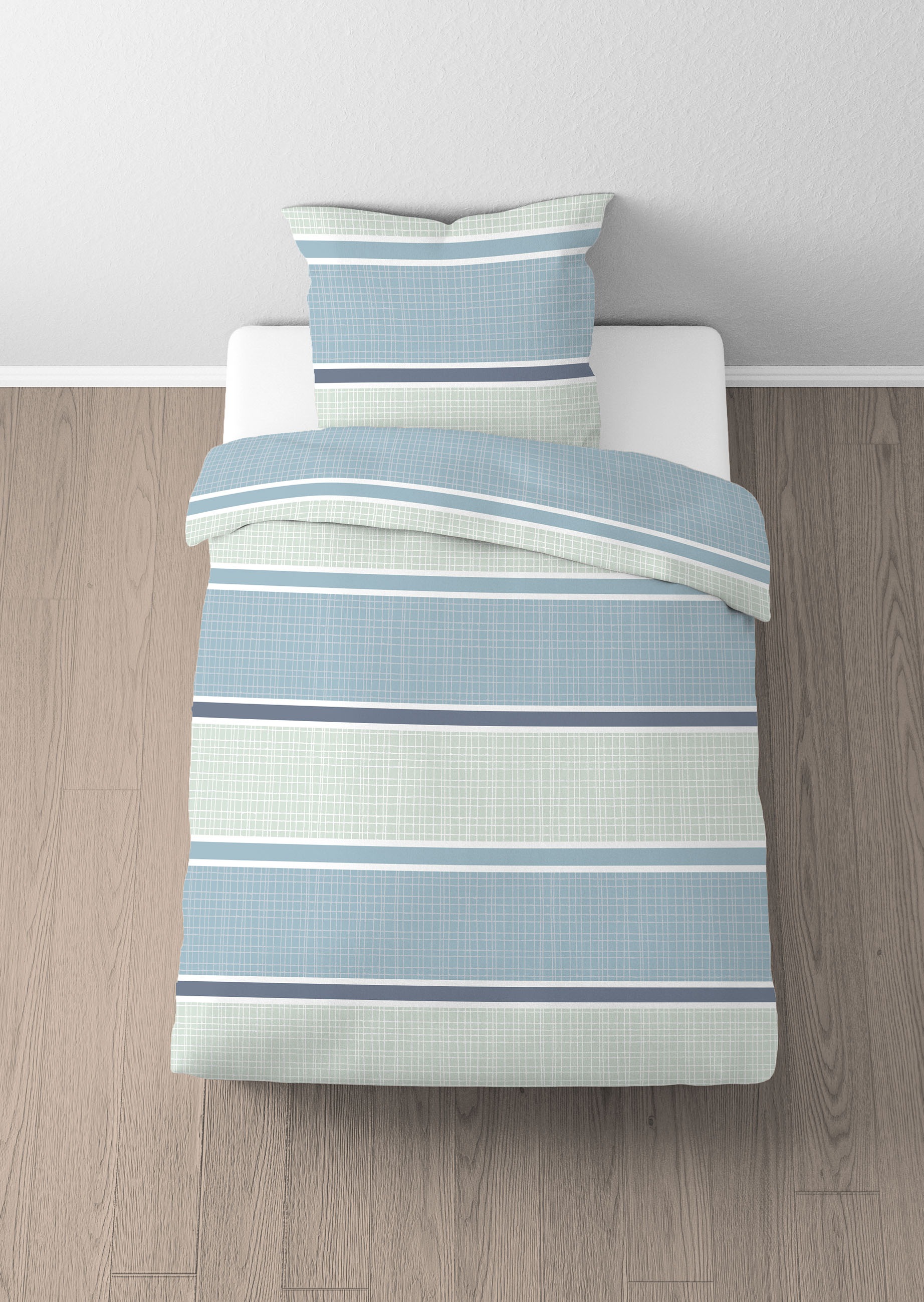 Castell - Markenbettwäsche Bettwäsche »0360444«, absolut flauschig, weich + wohlig warm, 100% Polyester, Reißverschluss