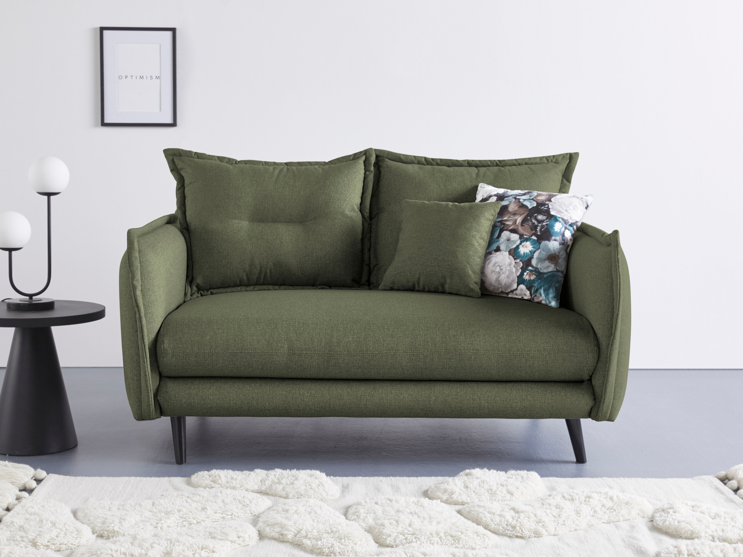 Home affaire 2-Sitzer "Lazio" inklusive 1 Stk. Wende- und 1 Stk. Zierkissen günstig online kaufen