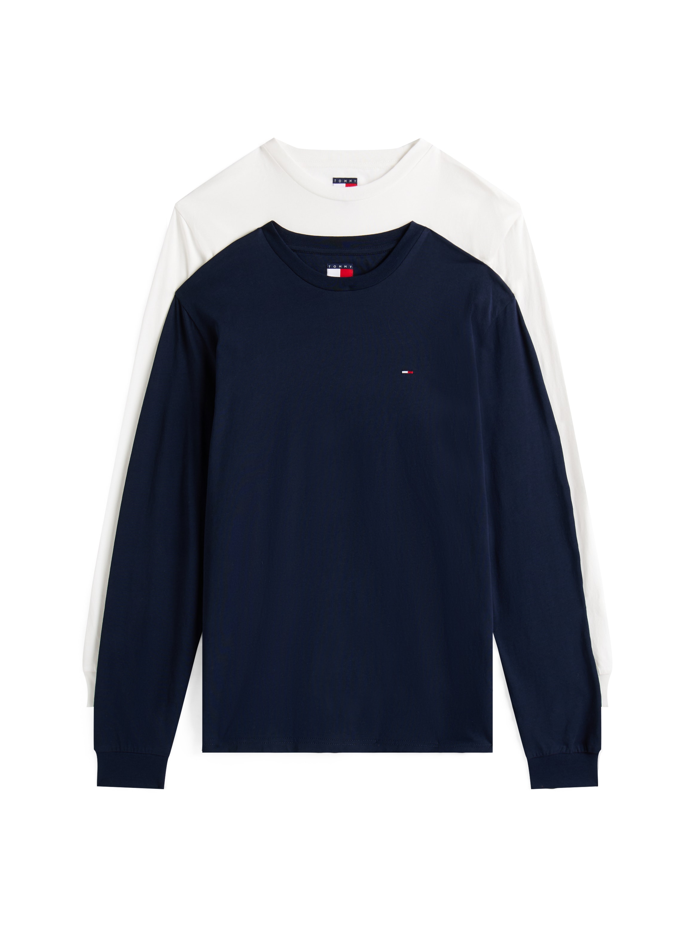 Tommy Jeans Longsleeve "TJM SLIM 2PACK L/S EXT", (2 tlg.) günstig online kaufen