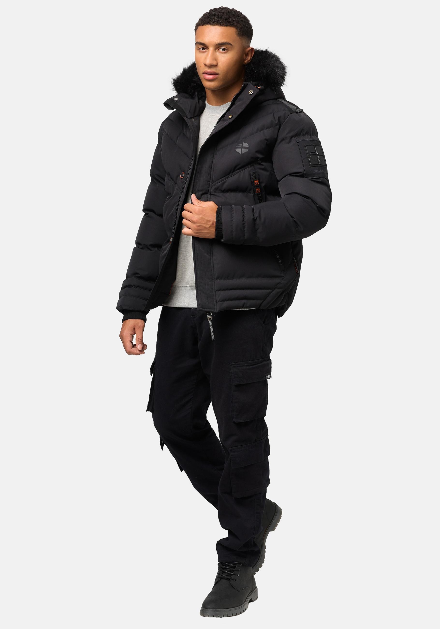 Stone Harbour Steppjacke "Romaan" mitKapuze gesteppte Winterjacke mit Kapuz günstig online kaufen