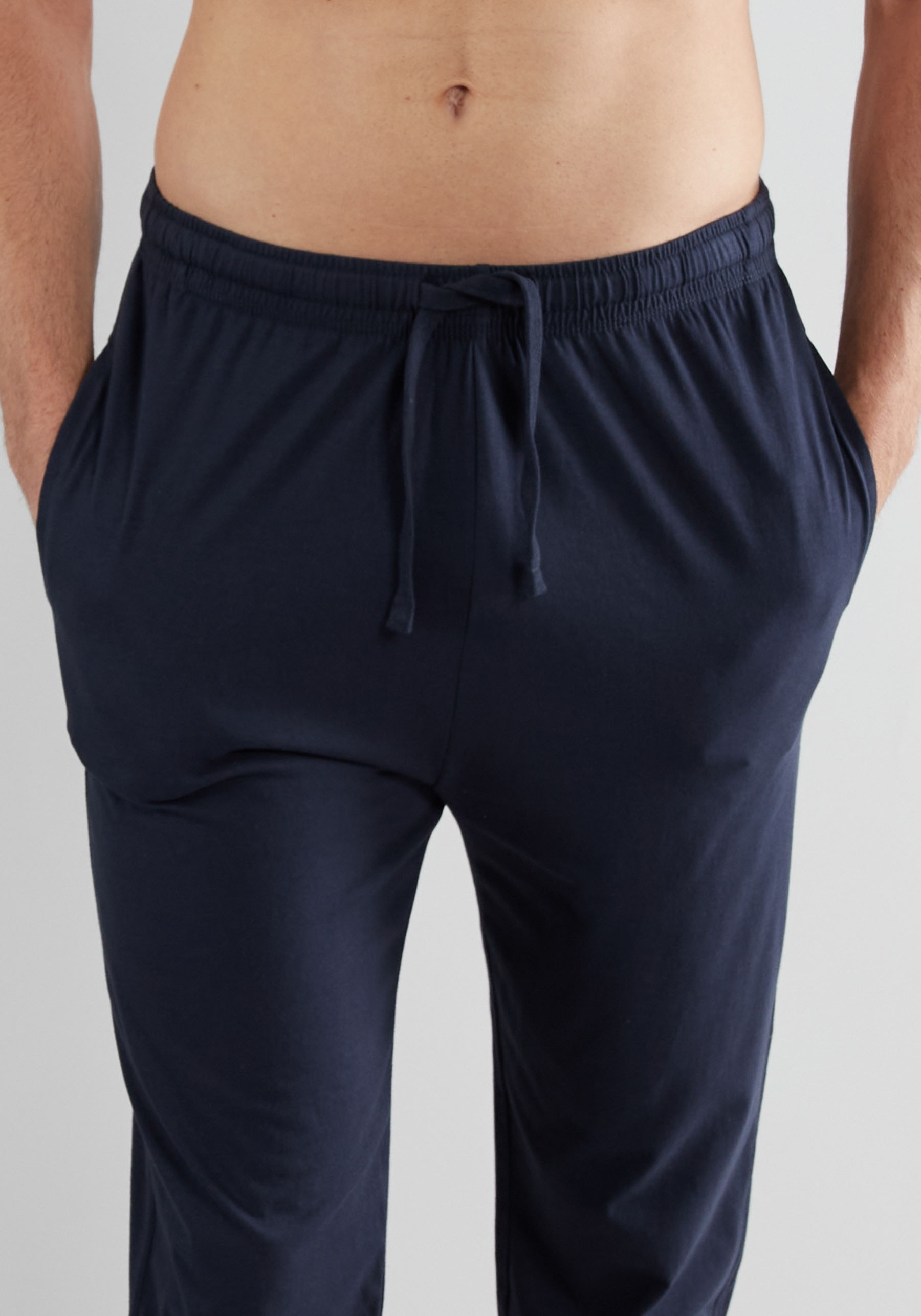TOM TAILOR Pyjamahose "Cansas", Bindeband, Seitentaschen, schmaler Fit, beq günstig online kaufen