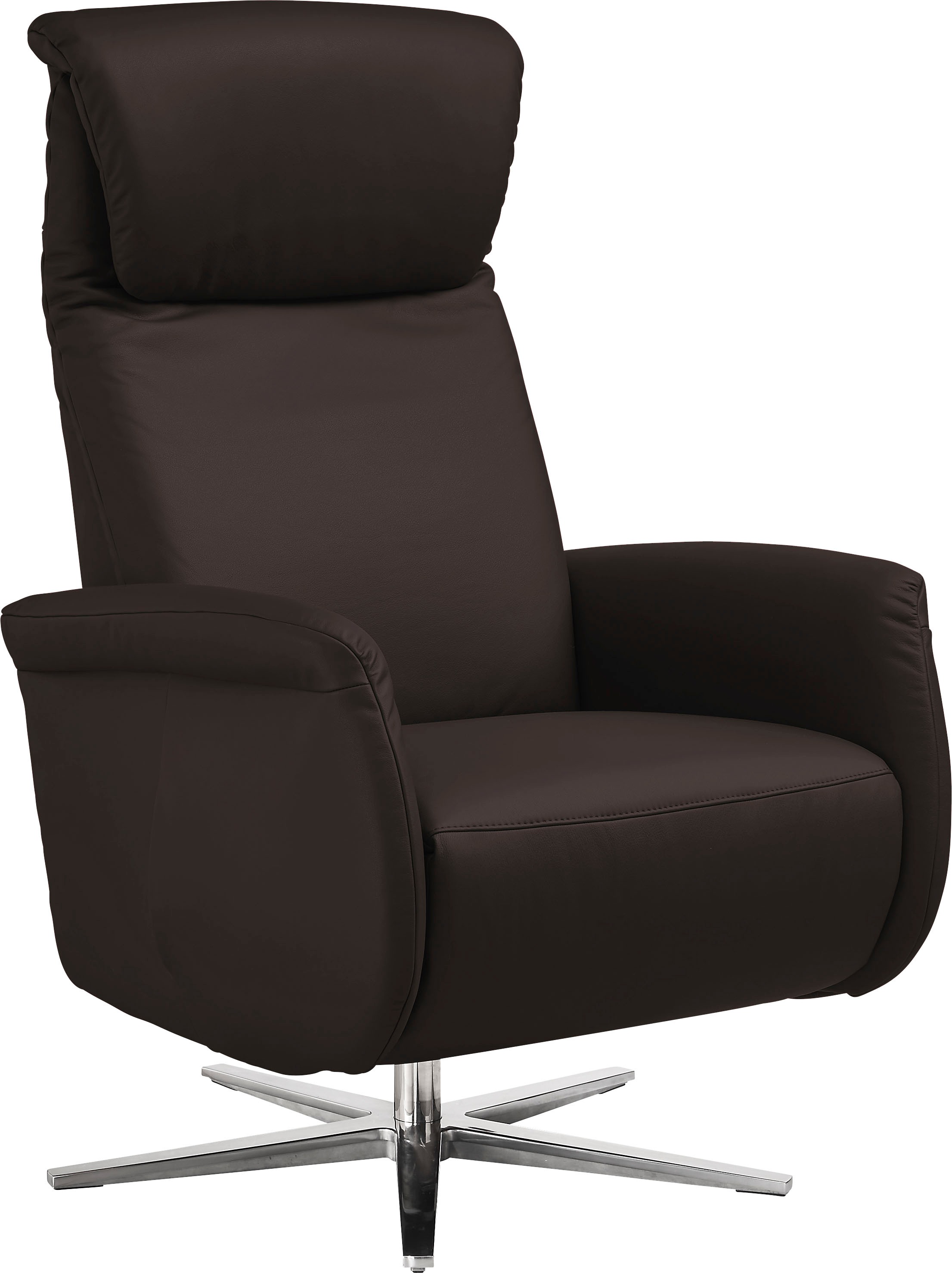 Home affaire Relaxsessel "Cartore Chromfuß, mit manueller oder motorischer günstig online kaufen