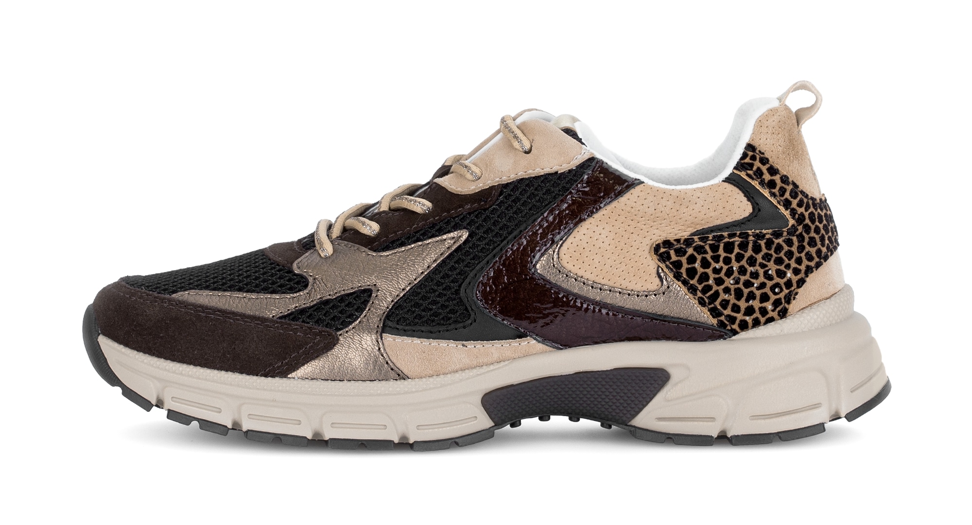 Gabor Keilsneaker »FLORENZ«, Plateau, Schnürschuh, Halbschuh in komfortabler G-Weite (=weit)