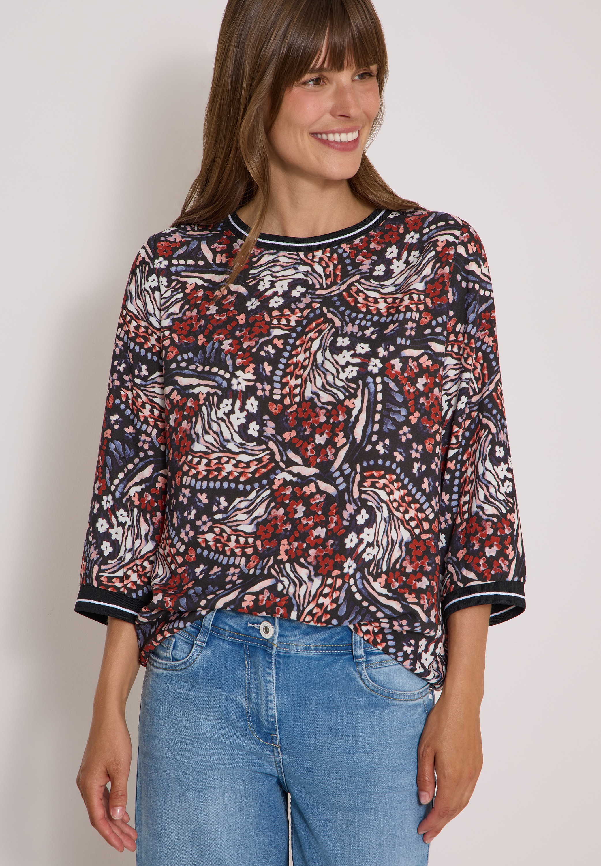 Cecil Shirtbluse aus softer Viskose