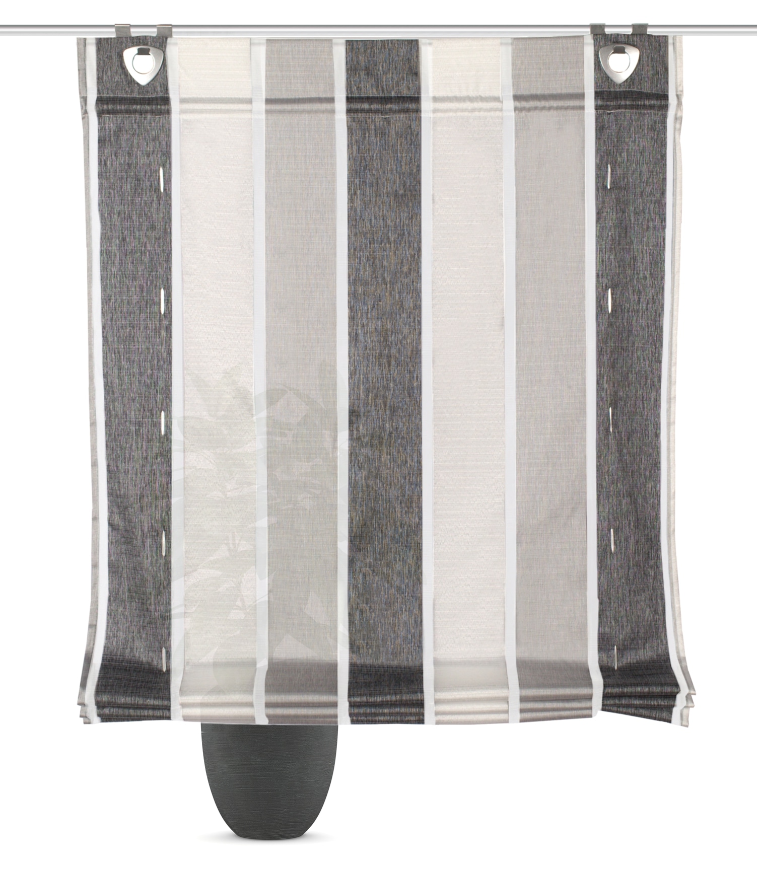 HOME WOHNIDEEN Raffrollo "LOSANA" mit Hakenaufhängung ohne Bohren günstig online kaufen