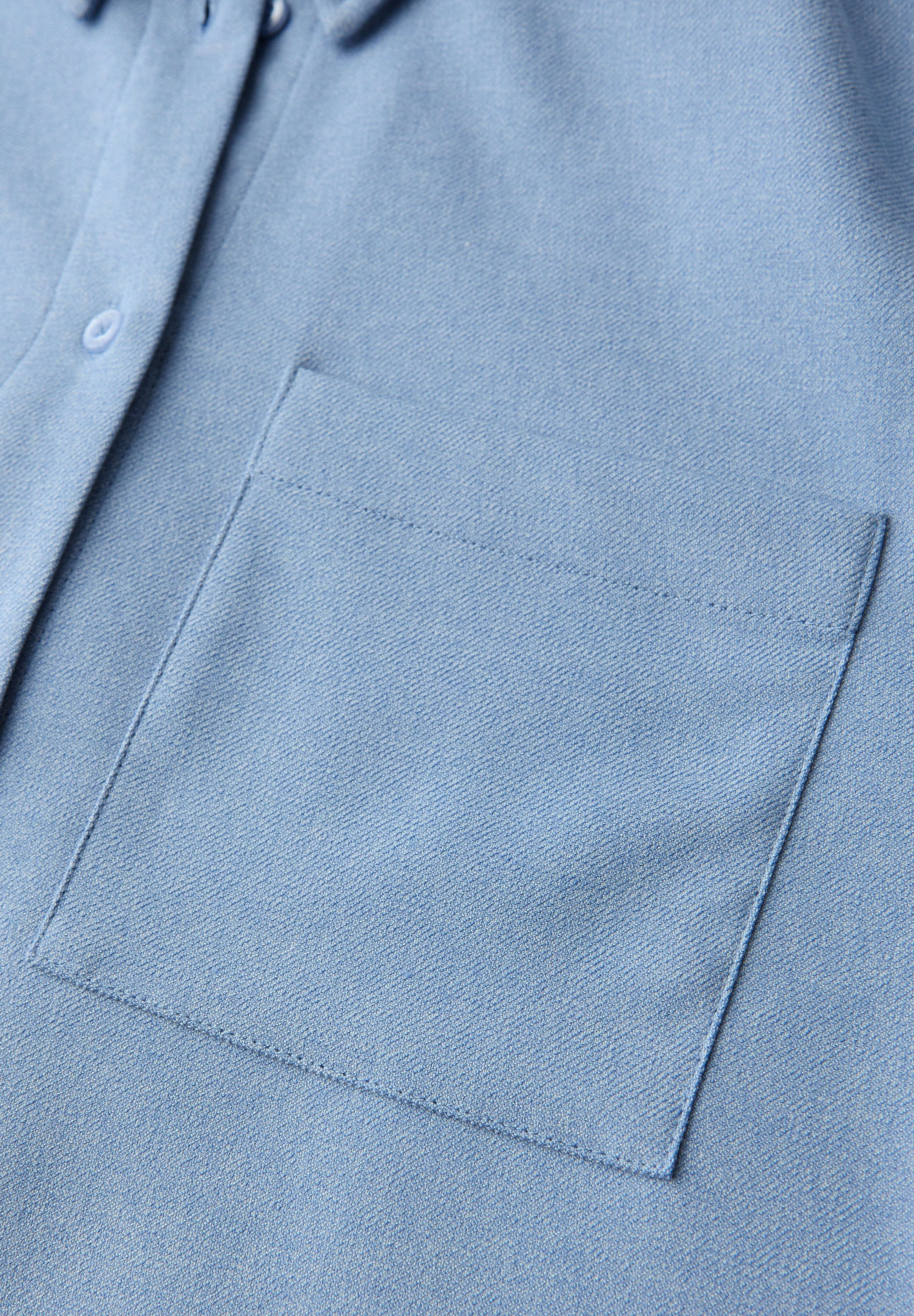 STREET ONE Langarmbluse im Melange Look