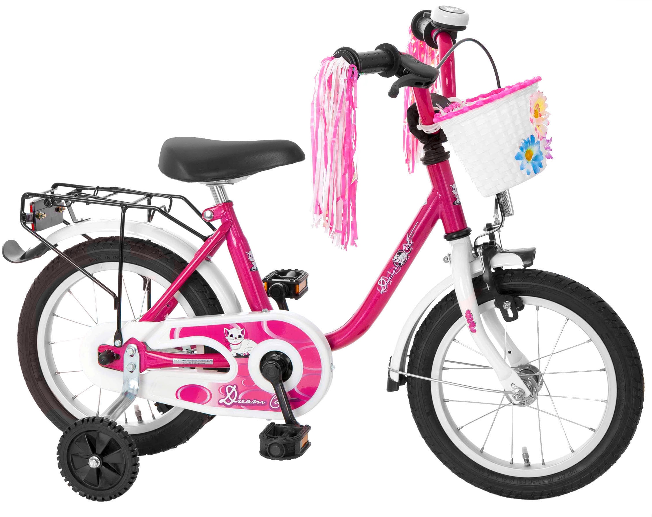Bachtenkirch Kinderfahrrad Dream, 1 Gang rosa Kinder Kinderfahrräder Fahrräder Zubehör