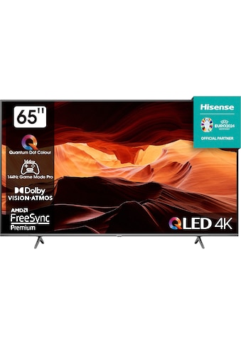 Hisense QLED-Fernseher »65E7KQ PRO« 164 cm/65 ...