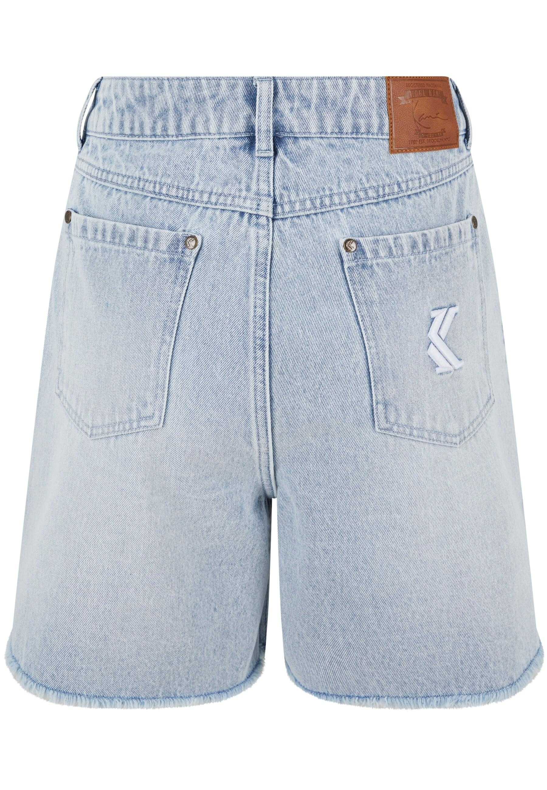 Karl Kani Shorts »Karl Kani Damen Karl Kani OG Slit Denim Shorts«, (1 tlg.)
