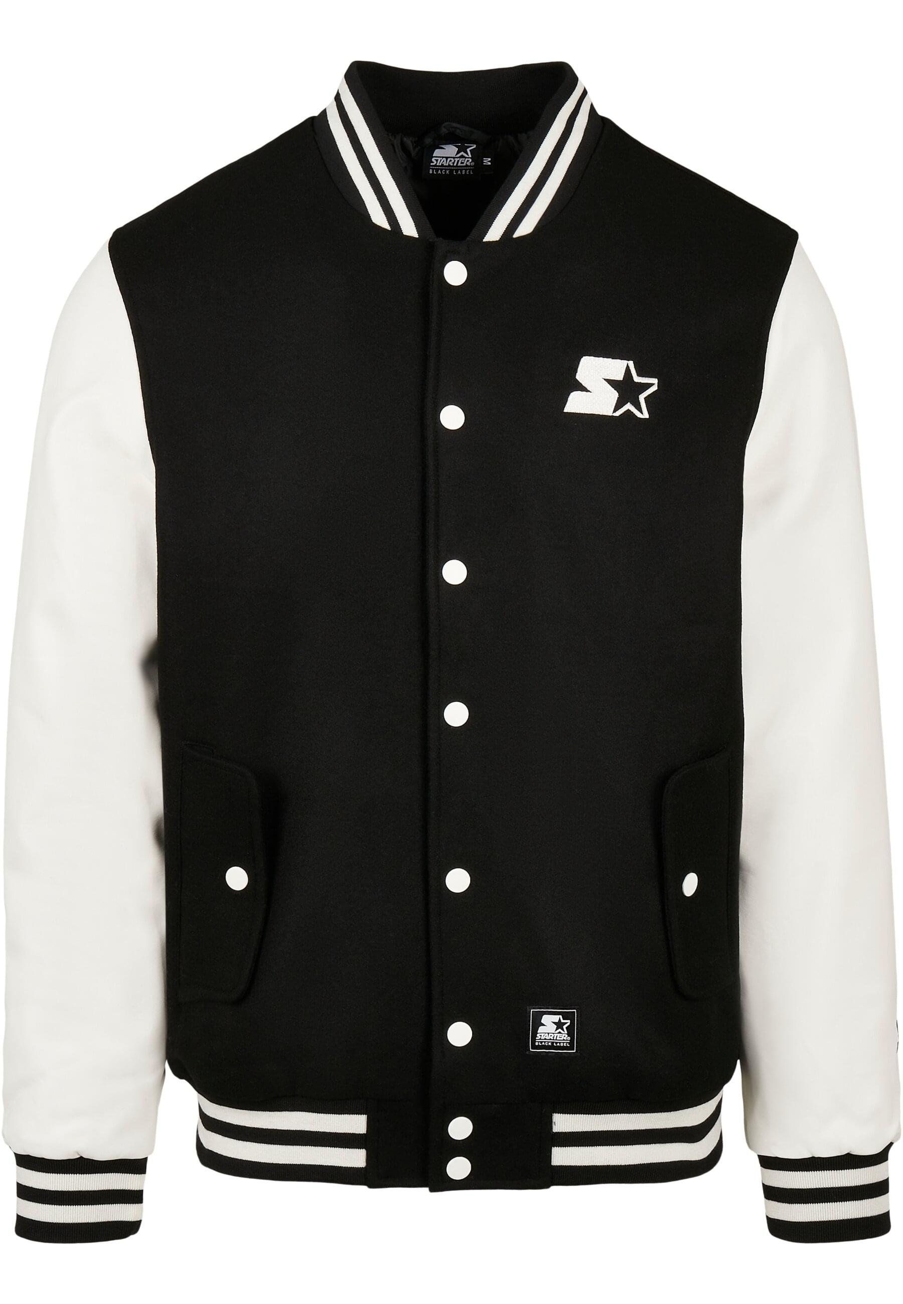 Starter Black Label Collegejacke "Starter Black Label Herren Starter College Jacket", (1 St.), ohne Kapuze