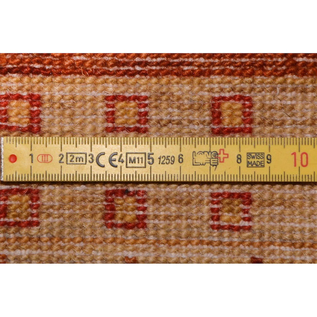 morgenland Wollteppich »Ziegler Modern Teppich handgeknüpft mehrfarbig«, rechteckig