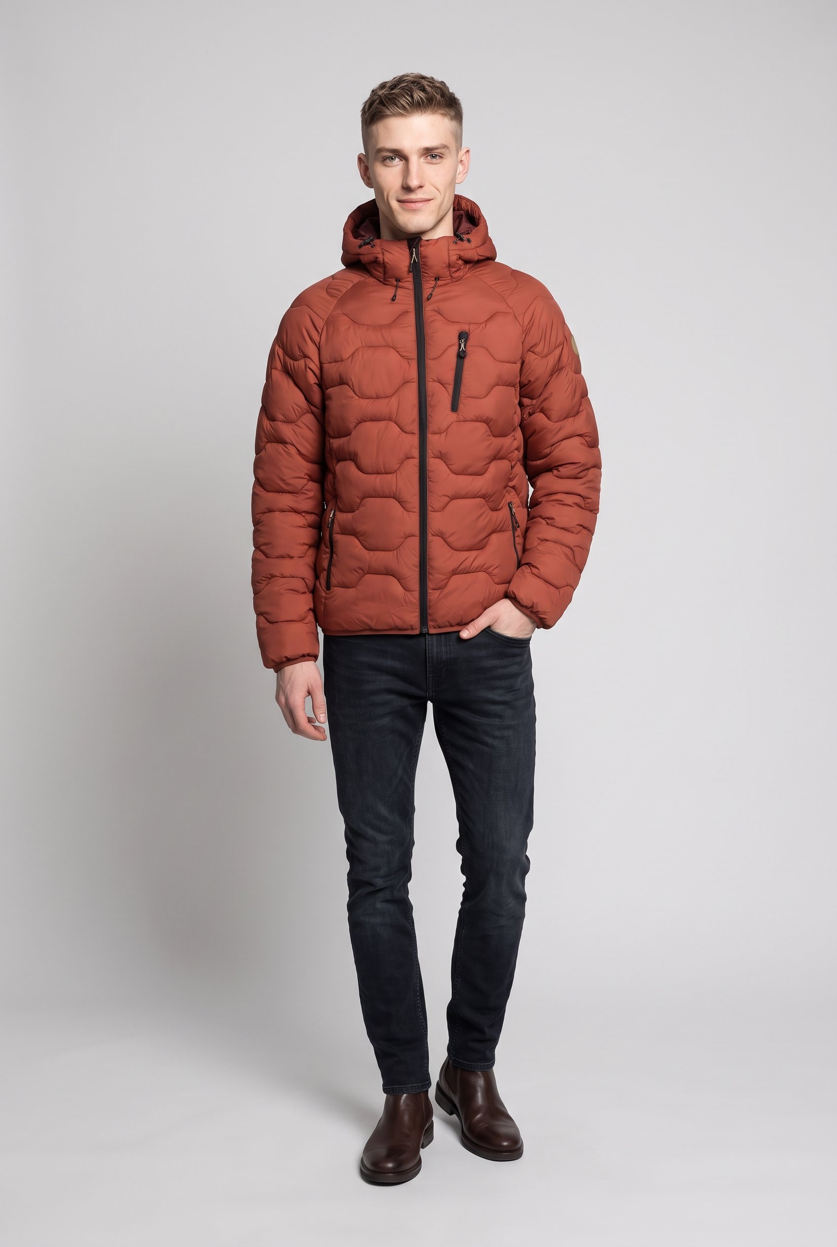Icepeak Steppjacke für Outdoor-Aktivitäten geeignet, mit Futter aus Polyamid