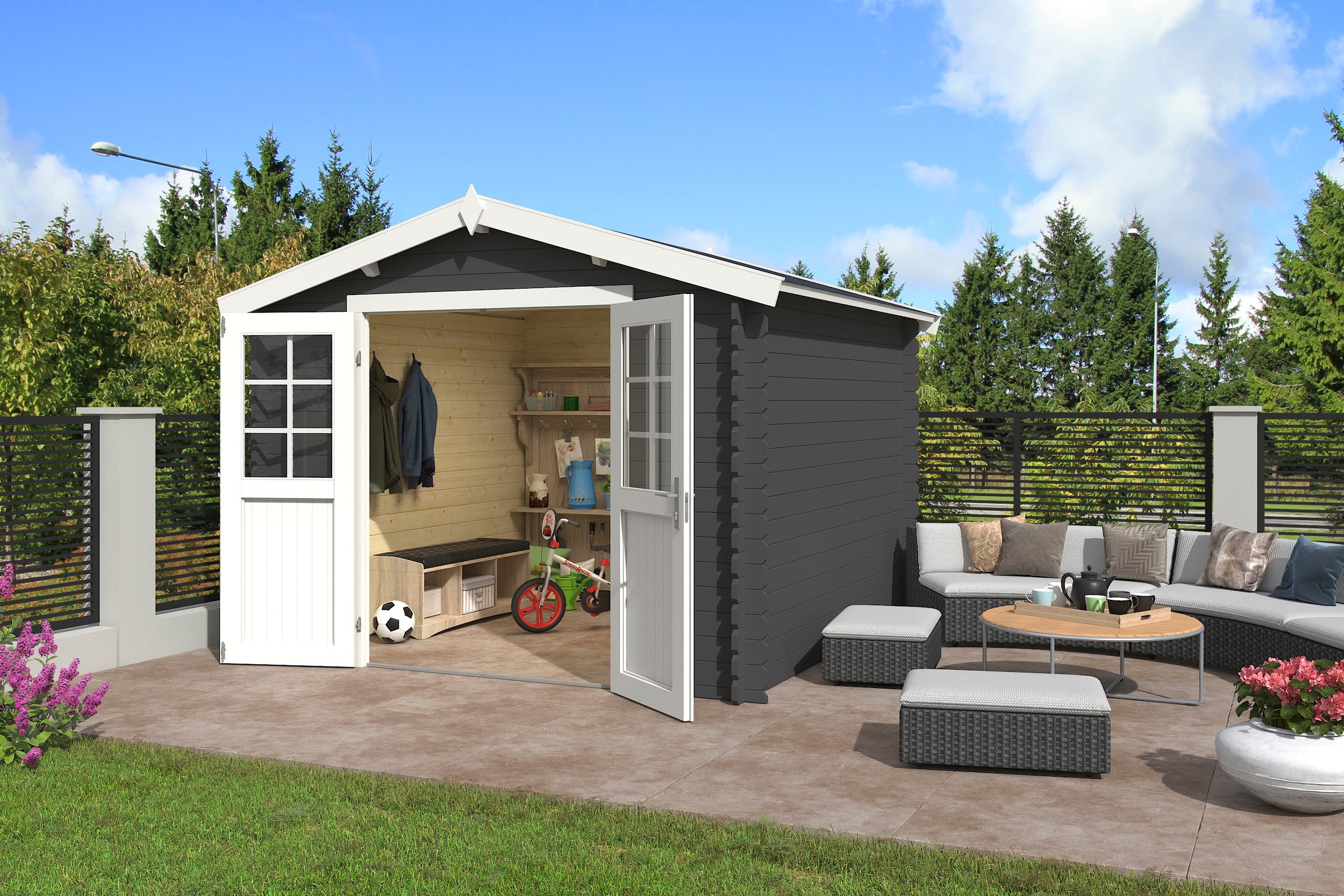 LASITA MAJA Gartenhaus "NORAH 275" günstig online kaufen