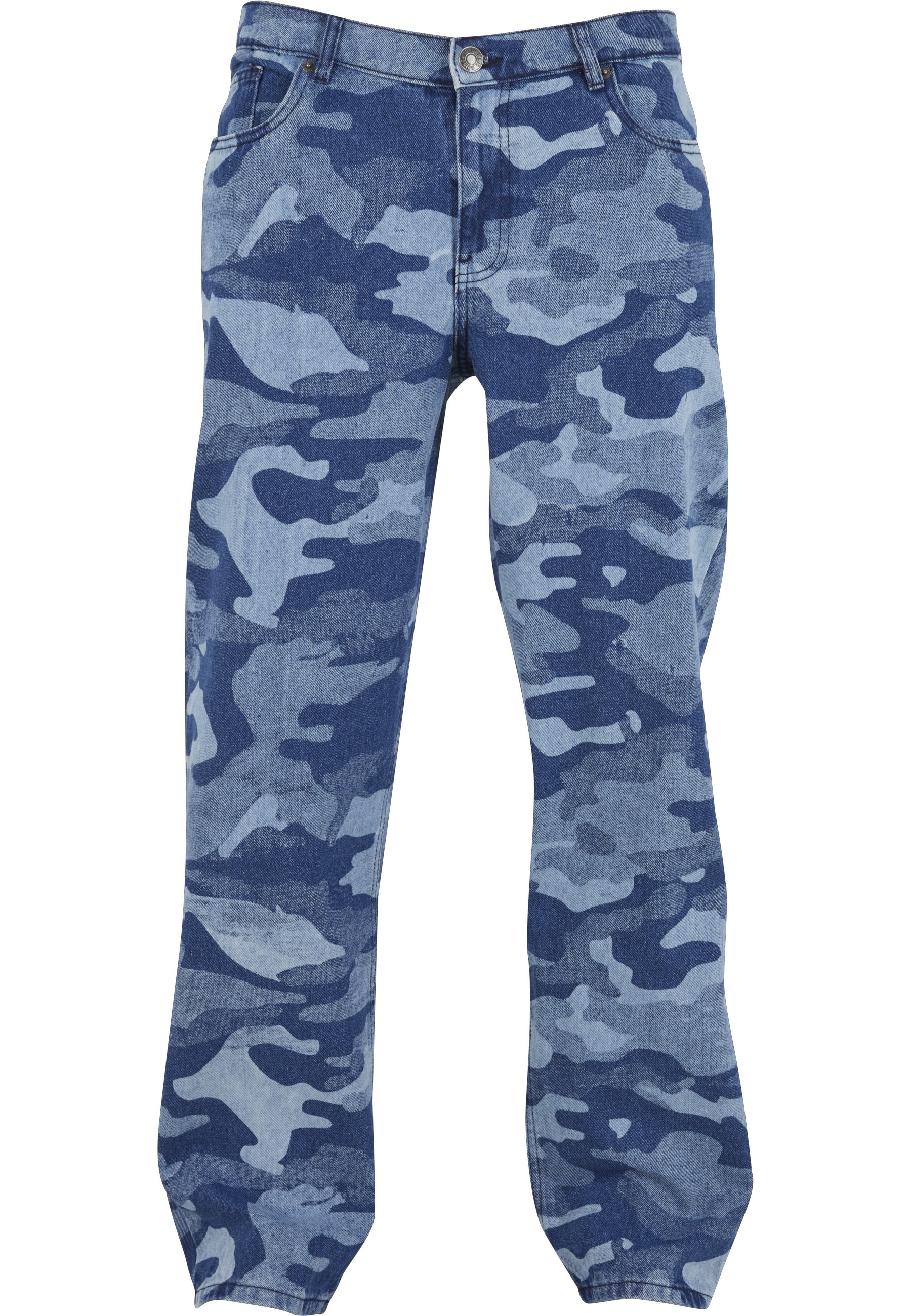 URBAN CLASSICS Cargojeans "Urban Classics Laser Camo Printed Jeans" günstig online kaufen