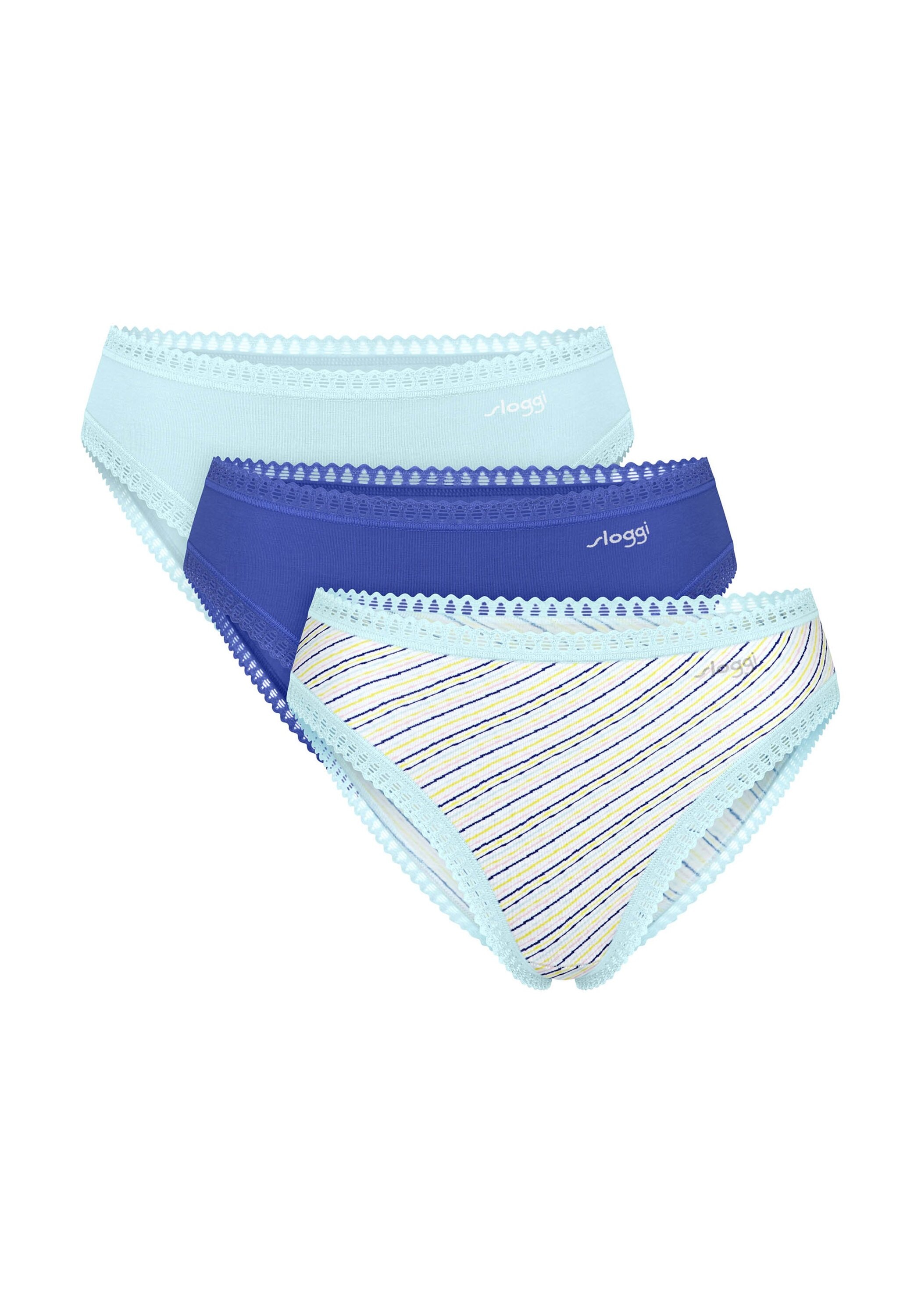 sloggi Slip "Slip GO Crush High leg C3P 3er Pack"