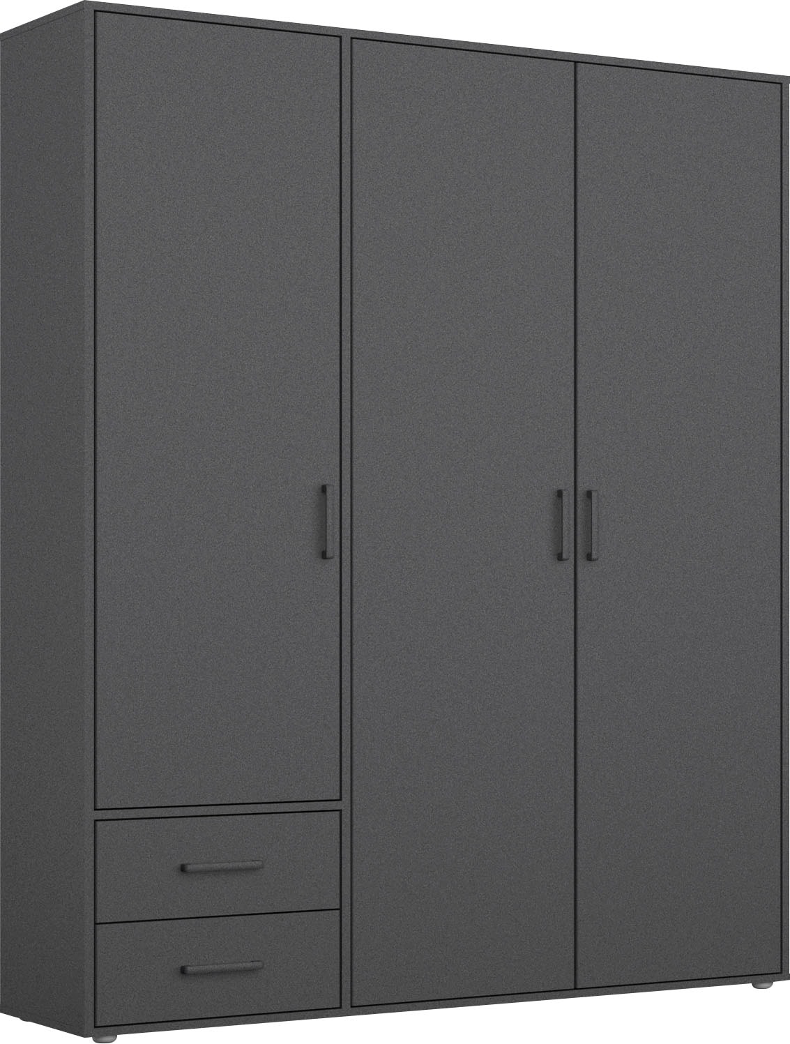 rauch Drehtürenschrank "Kleiderschrank Schrank Garderobe Wäscheschrank VOYAGER", (in 3 verschiedenen Ausstattungen BASIC