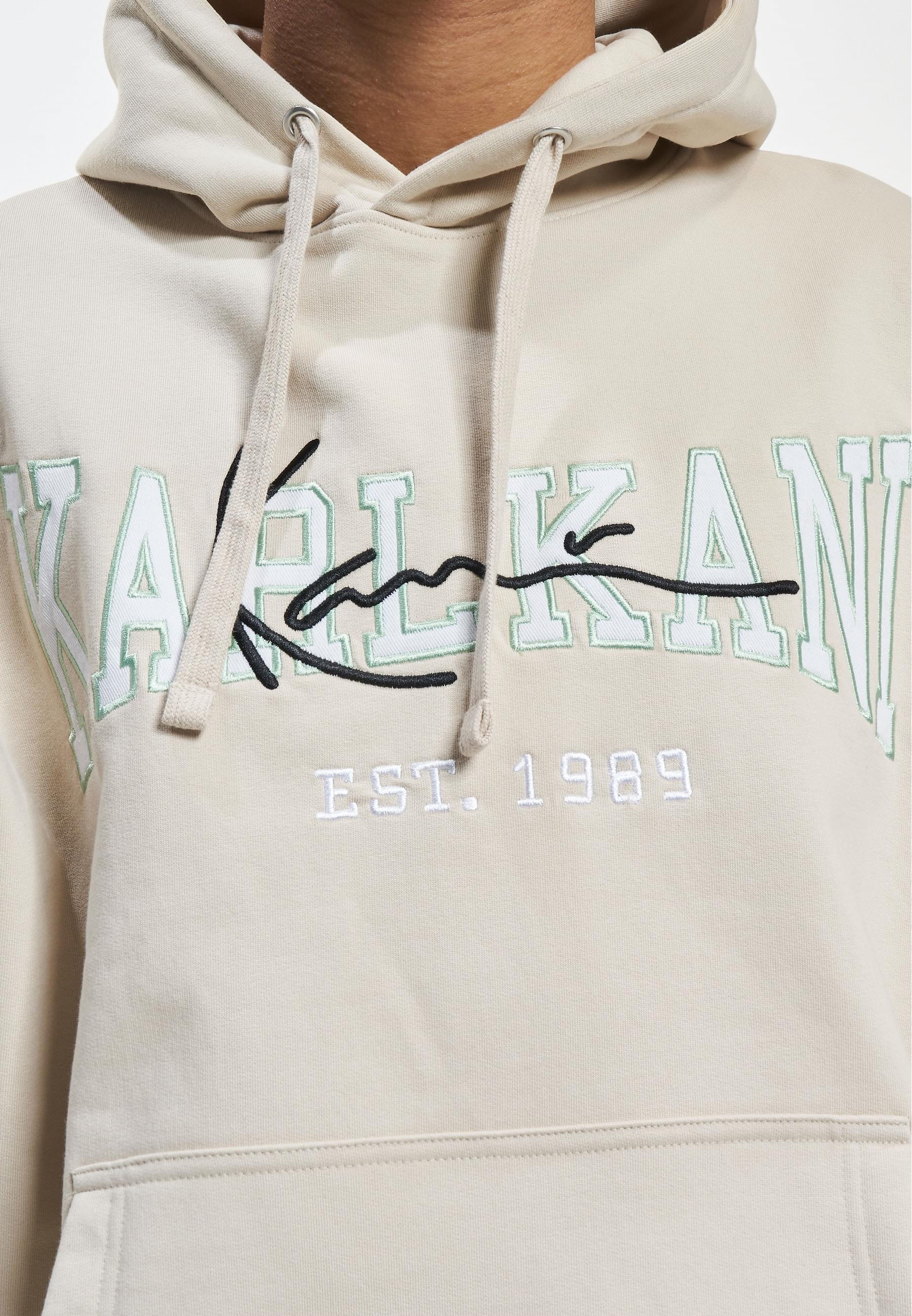 Karl Kani Kapuzenpullover »Karl Kani Damen KM232-004-1 KK College Signature Os Hoodie«, (1 tlg.)