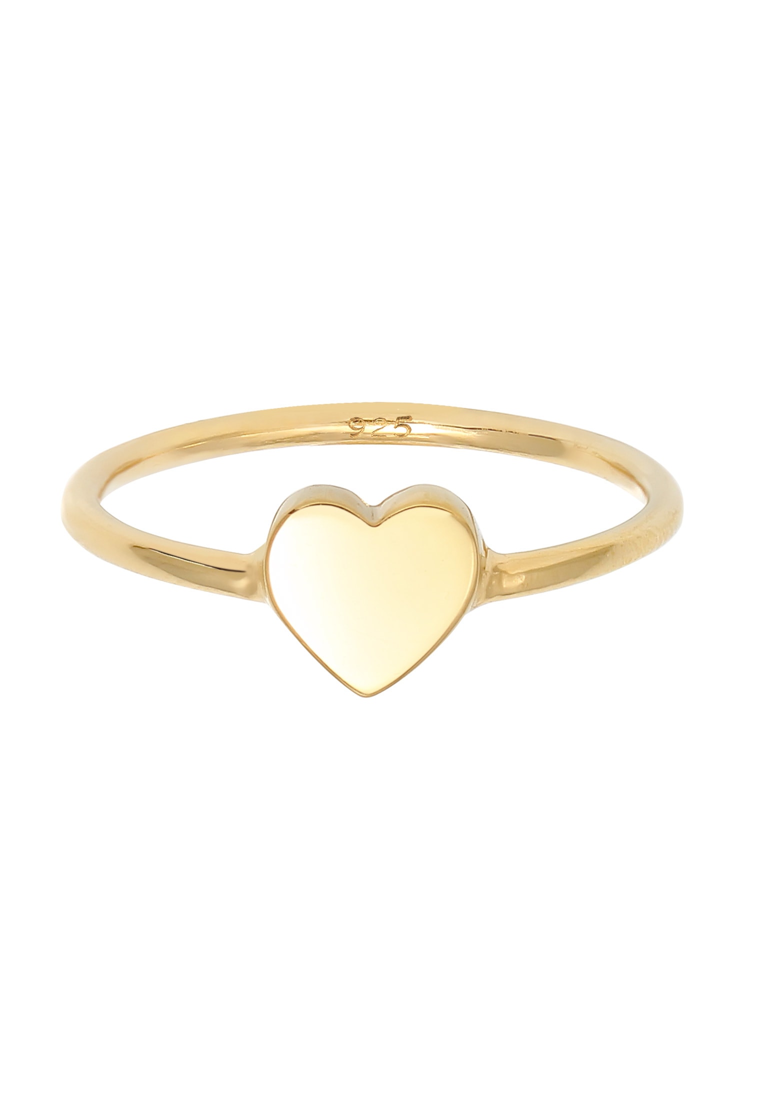 Elli Fingerring »Herz Liebe Valentinstag Zeitlos 925 Silber«
