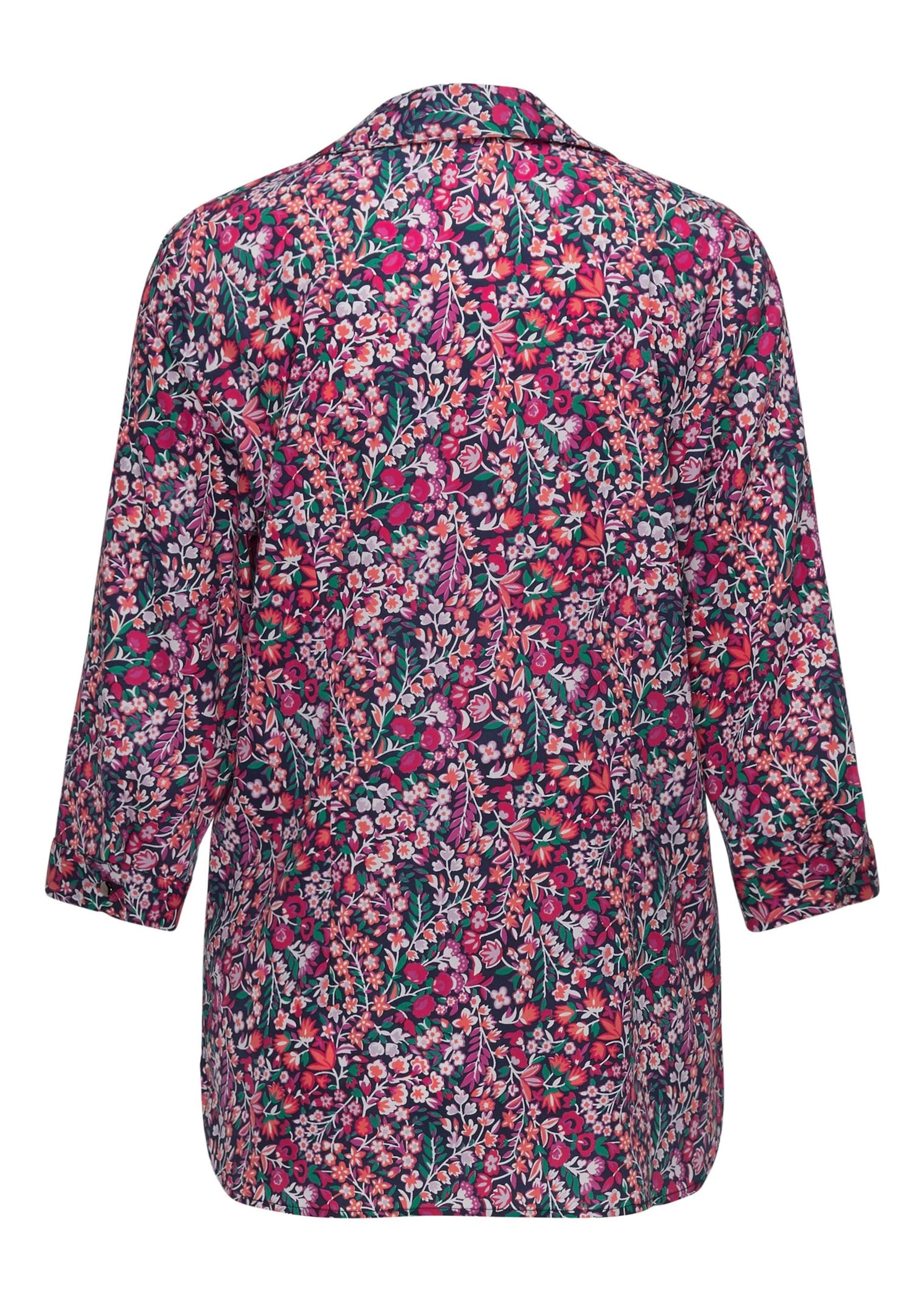 GOLDNER Hemdbluse »Bluse Pflegeleichte Bluse mit 3/4-Arm«