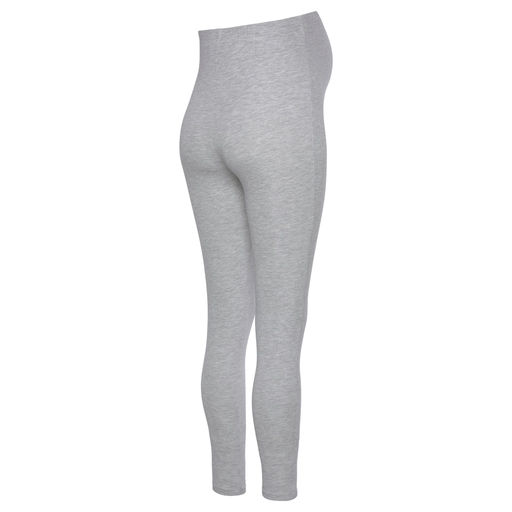 Neun Monate Umstandsleggings », 2er Pack Hose für Schwangerschaft und Stillzeit«, (Packung, 2 tlg.)