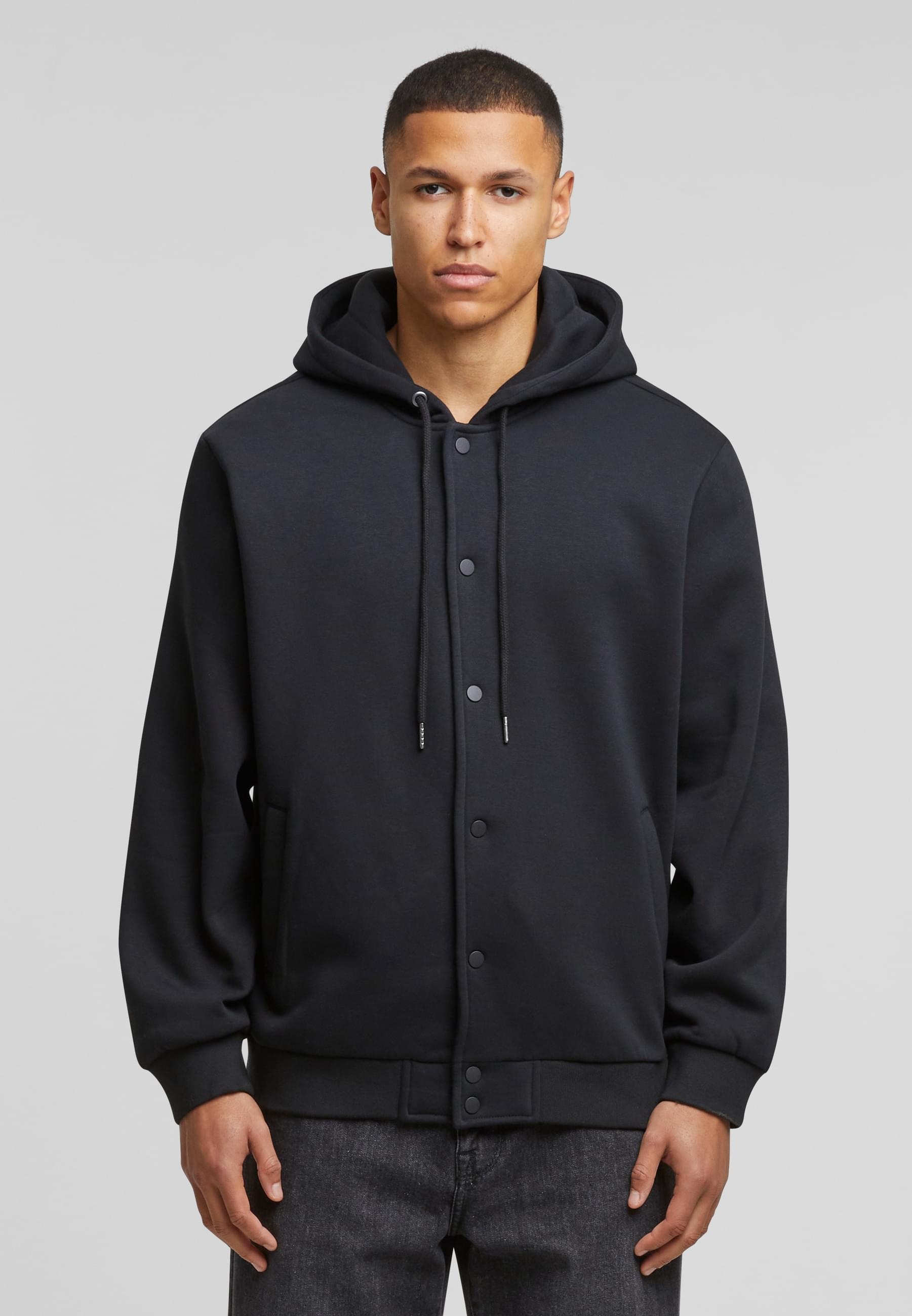URBAN CLASSICS Sweatjacke »Urban Classics Fluffy Fleece Hoodjacket«