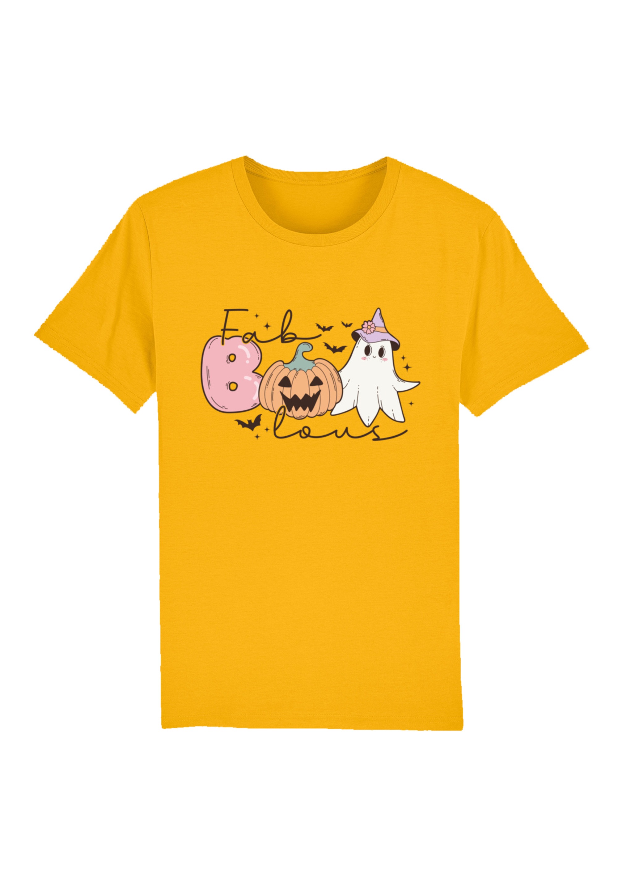 F4NT4STIC T-Shirt "Retro Halloween Fab Boo Lous", Premium Qualität, Hallowe günstig online kaufen