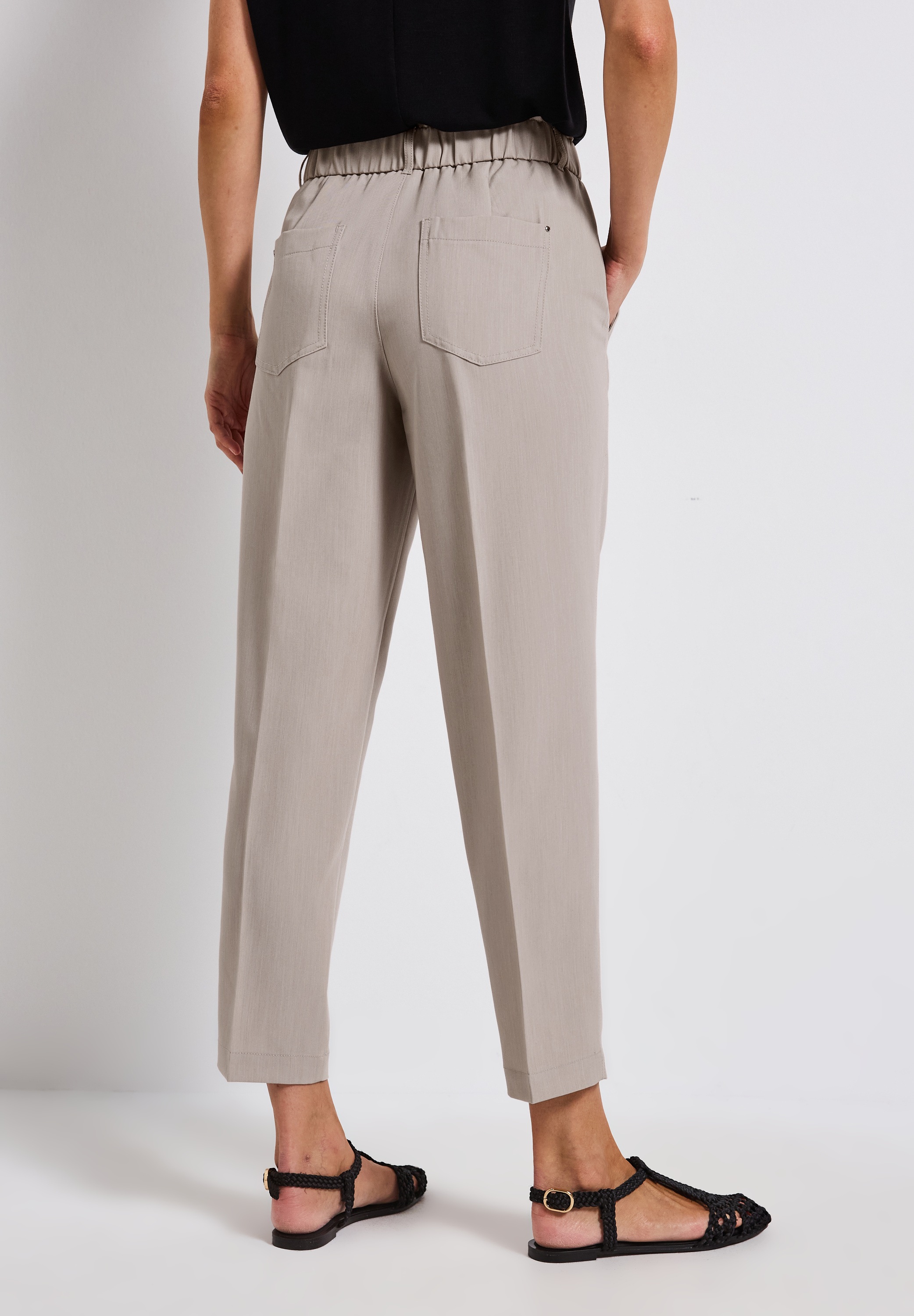 STREET ONE Stoffhose, High Waist günstig online kaufen