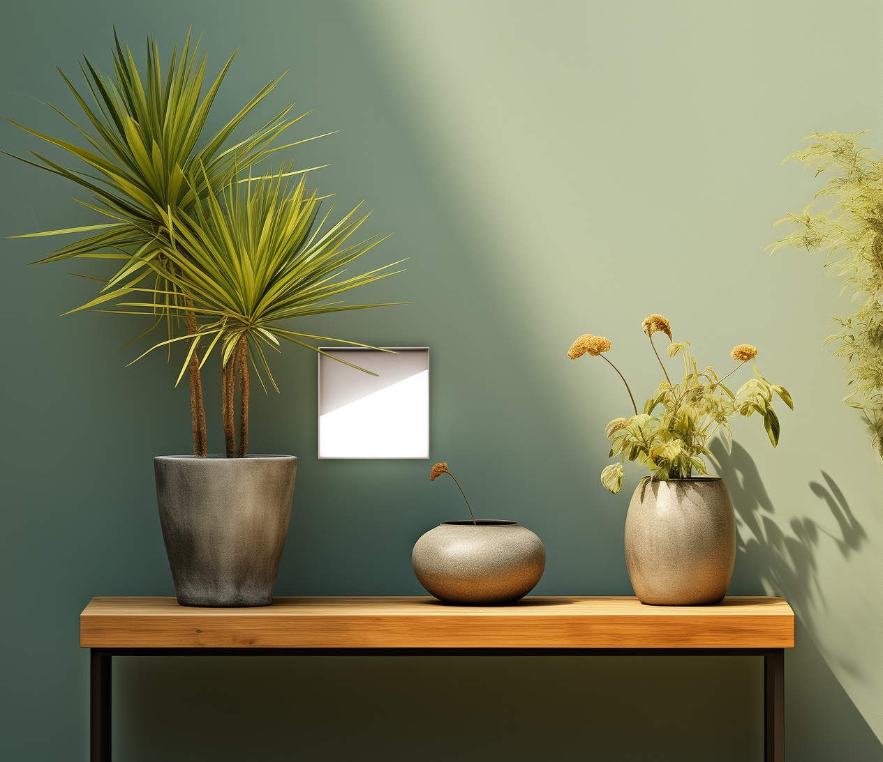 ECO-LIGHT LED Außen-Wandleuchte »LED-Wandleuchte MEG sandfarben«, 1 flammig, Leuchtmittel LED-Board | LED fest integriert, Akku-Licht für Innen & Außen