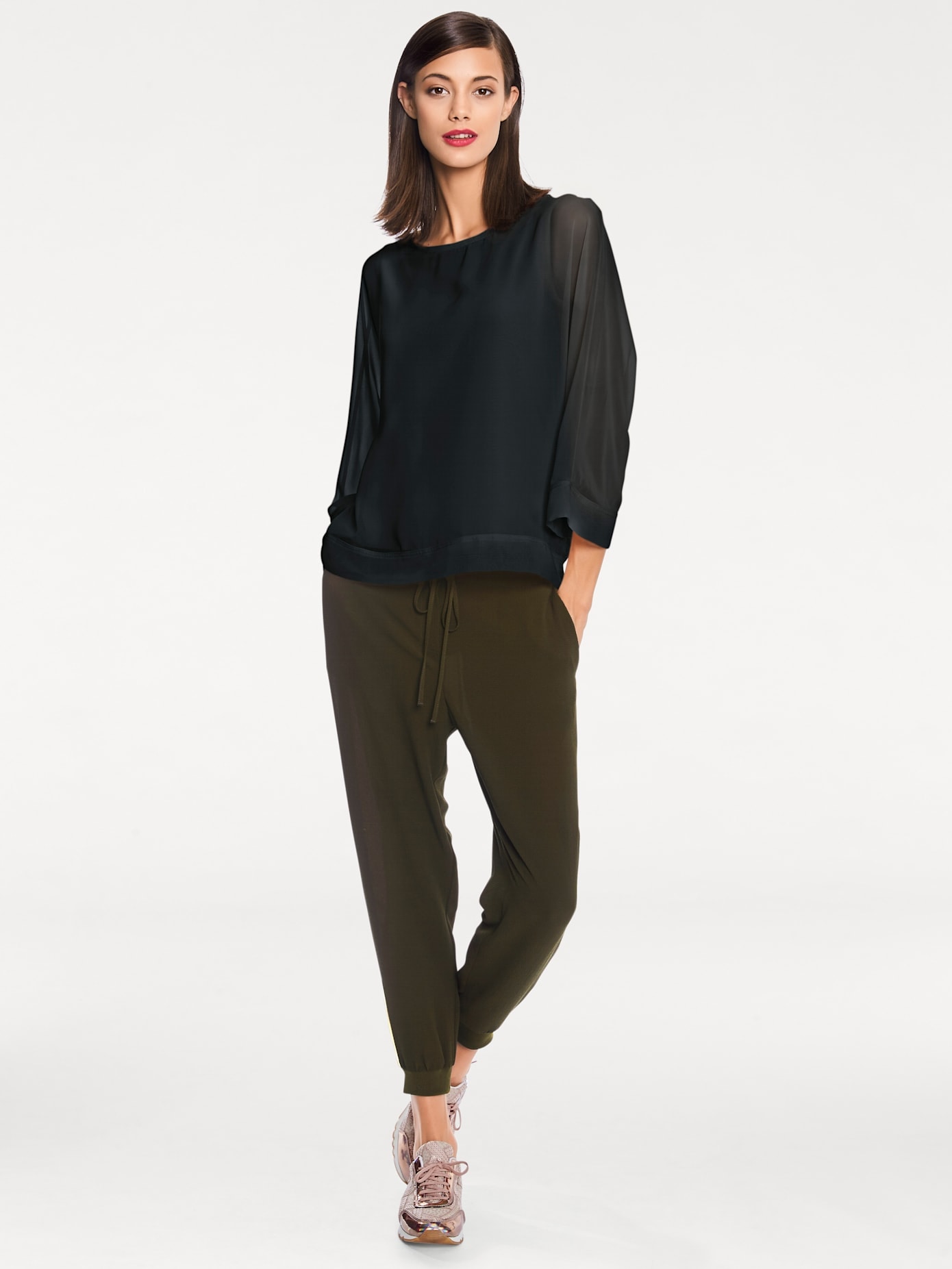 heine Blusenshirt "Blusenshirt", 1 Stk. günstig online kaufen