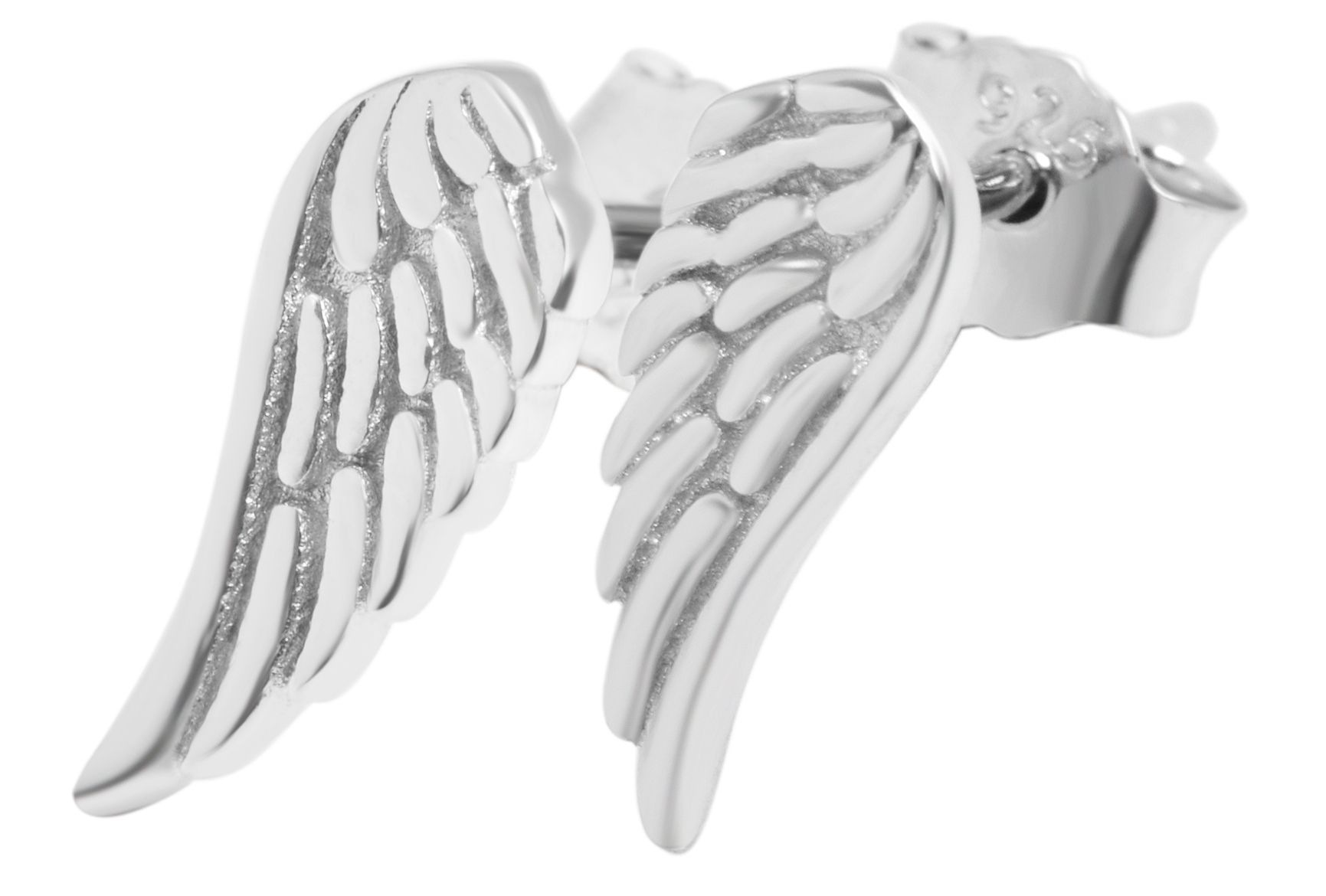 Adelia´s Paar Ohrhänger "Ohrringe – Ohrstecker Flügel aus 925 Silber" Eine schöne Geschenkidee für jeden Anlass