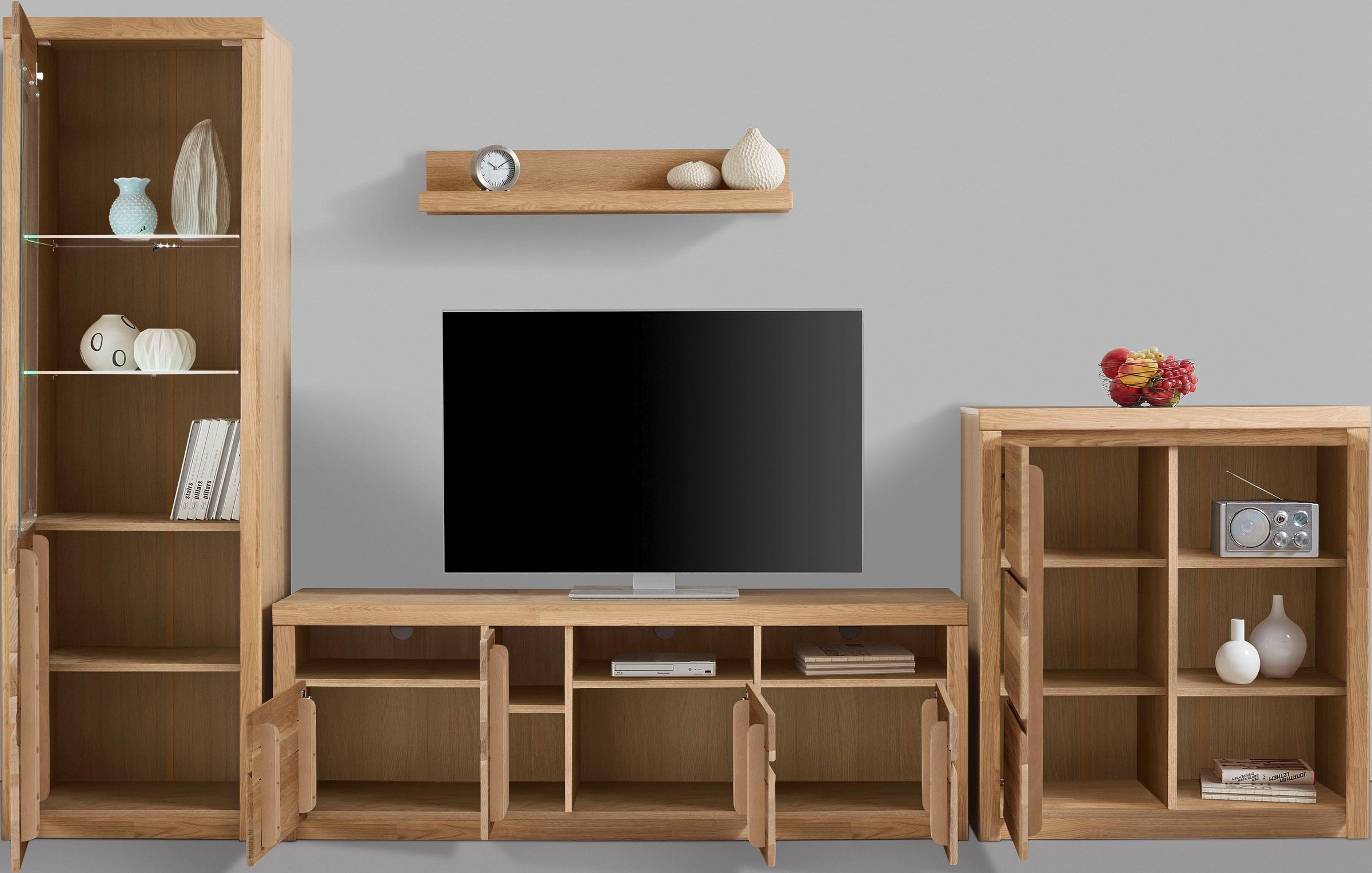 Home affaire Wohnwand "Silkeborg" Set, 4 Stk. tlg. günstig online kaufen